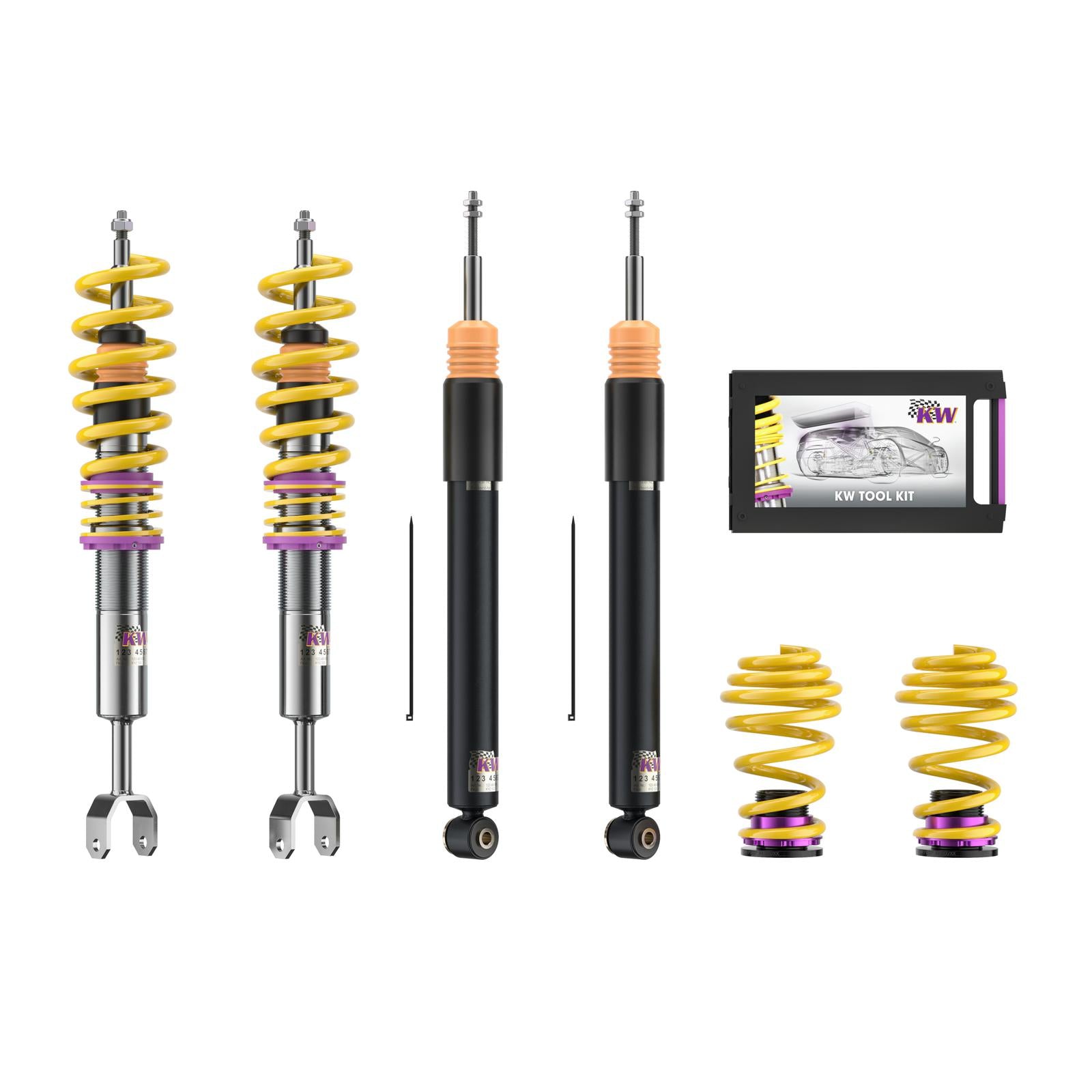 KW Coilover suspension V2 inox BMW Z4 Roadster (E85) 09/2002-12/2009