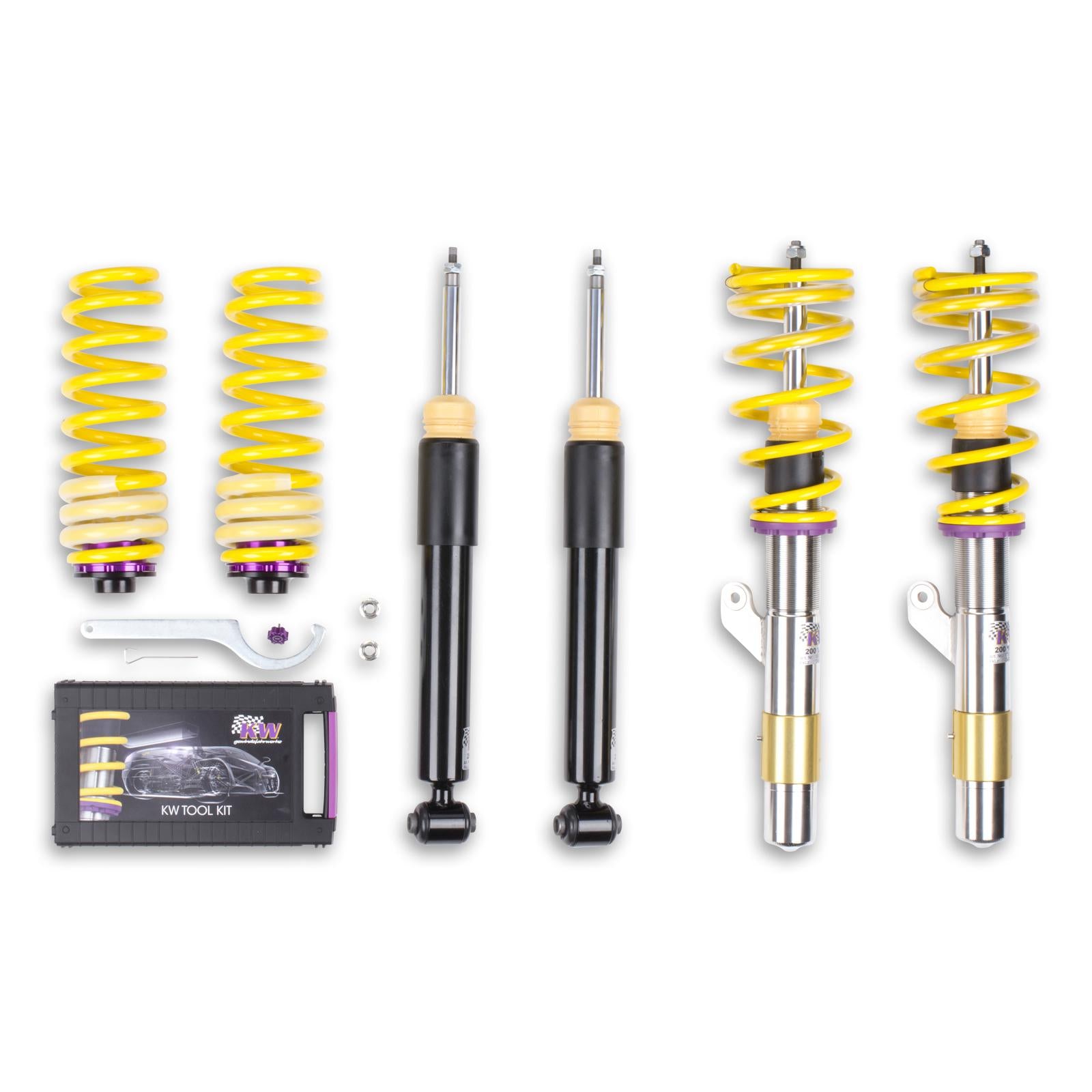 KW Coilover suspension V2 inox BMW 4 Coupe (F32, F82) 07/2013- (1522000D)
