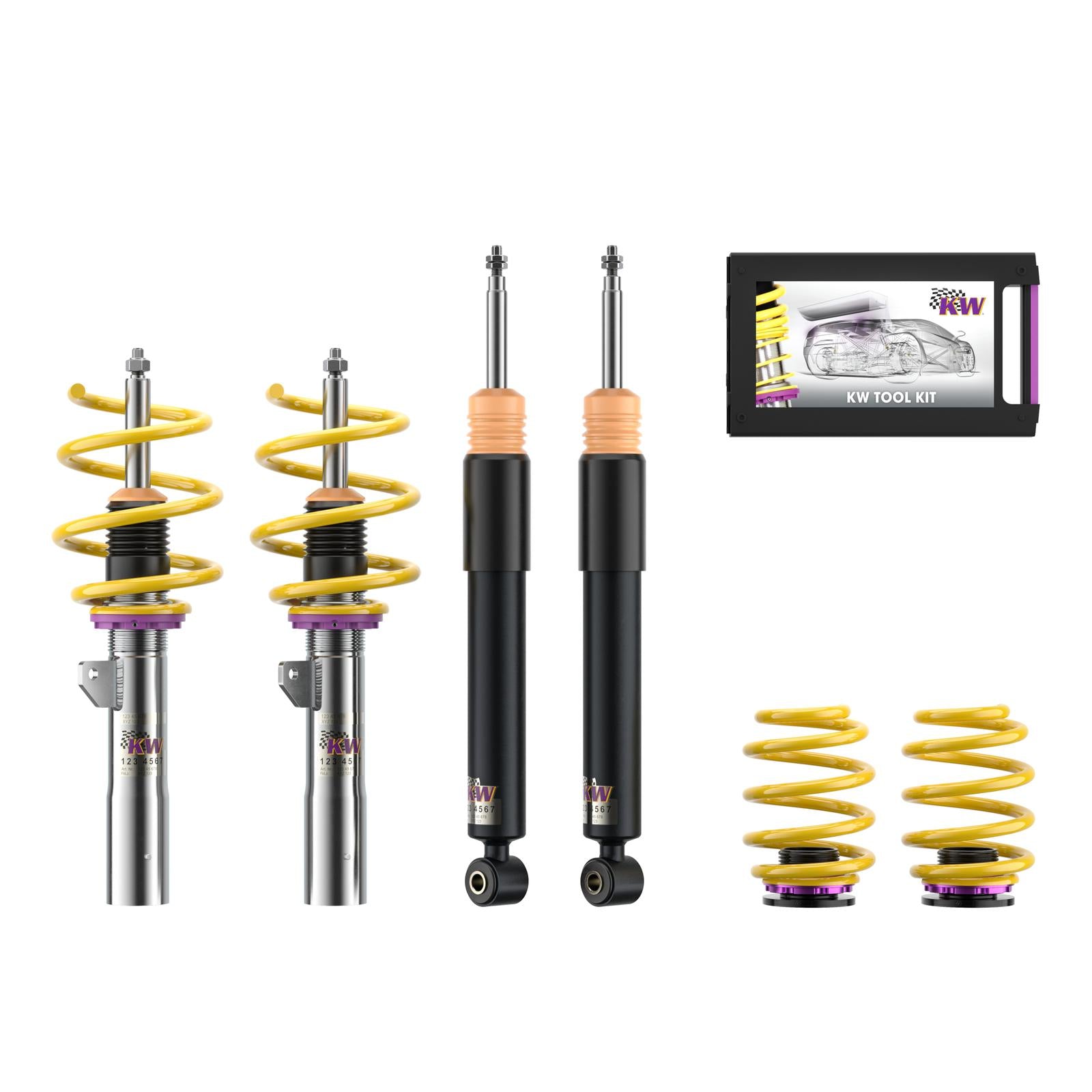 KW Coilover suspension V2 inox MINI (F56) 12/2013- (152200AG)