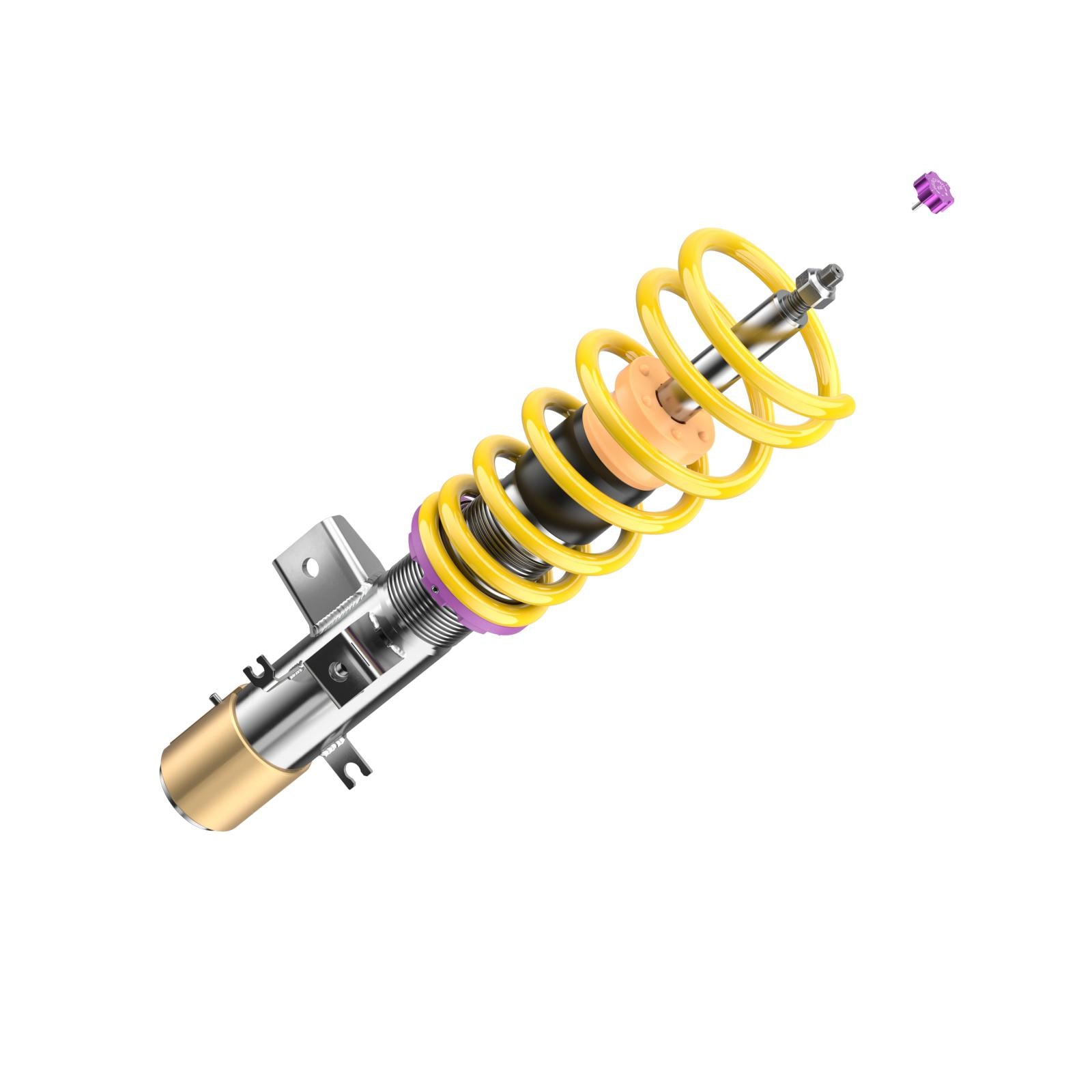 KW Coilover suspension V2 inox for BMW 4 Convertible (G23, G83) 11/2020-