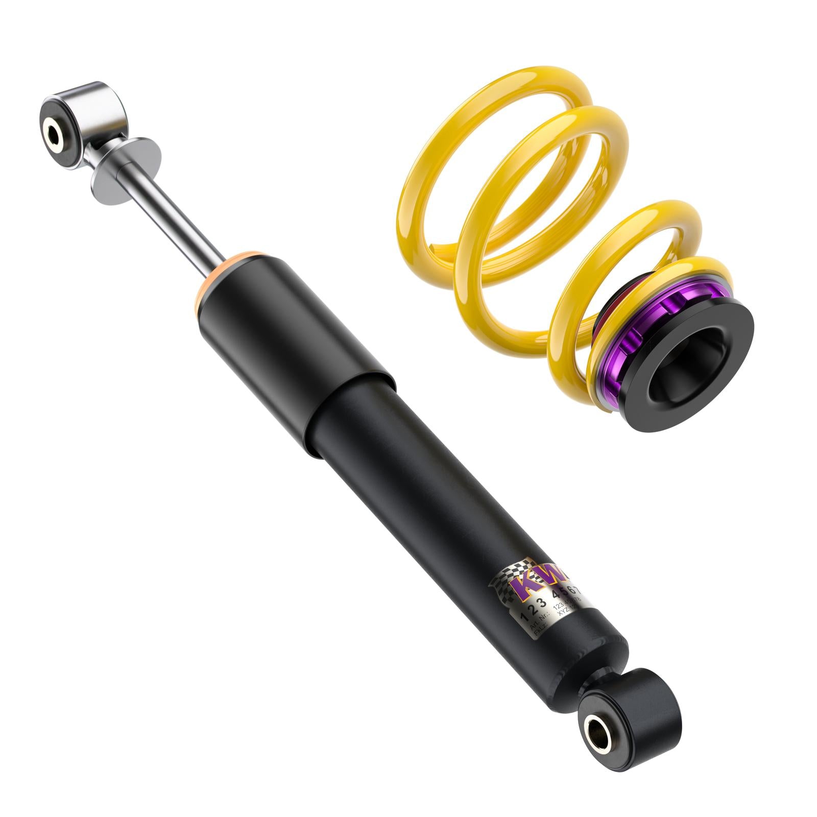 KW Coilover suspension V2 inox AUDI A3 (8L1) 09/1996-09/2006