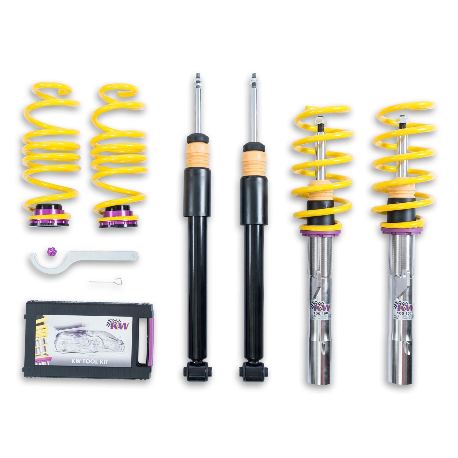 KW Coilover suspension V2 inox VW PASSAT (3G2, CB2) 08/2014- (152800AF)