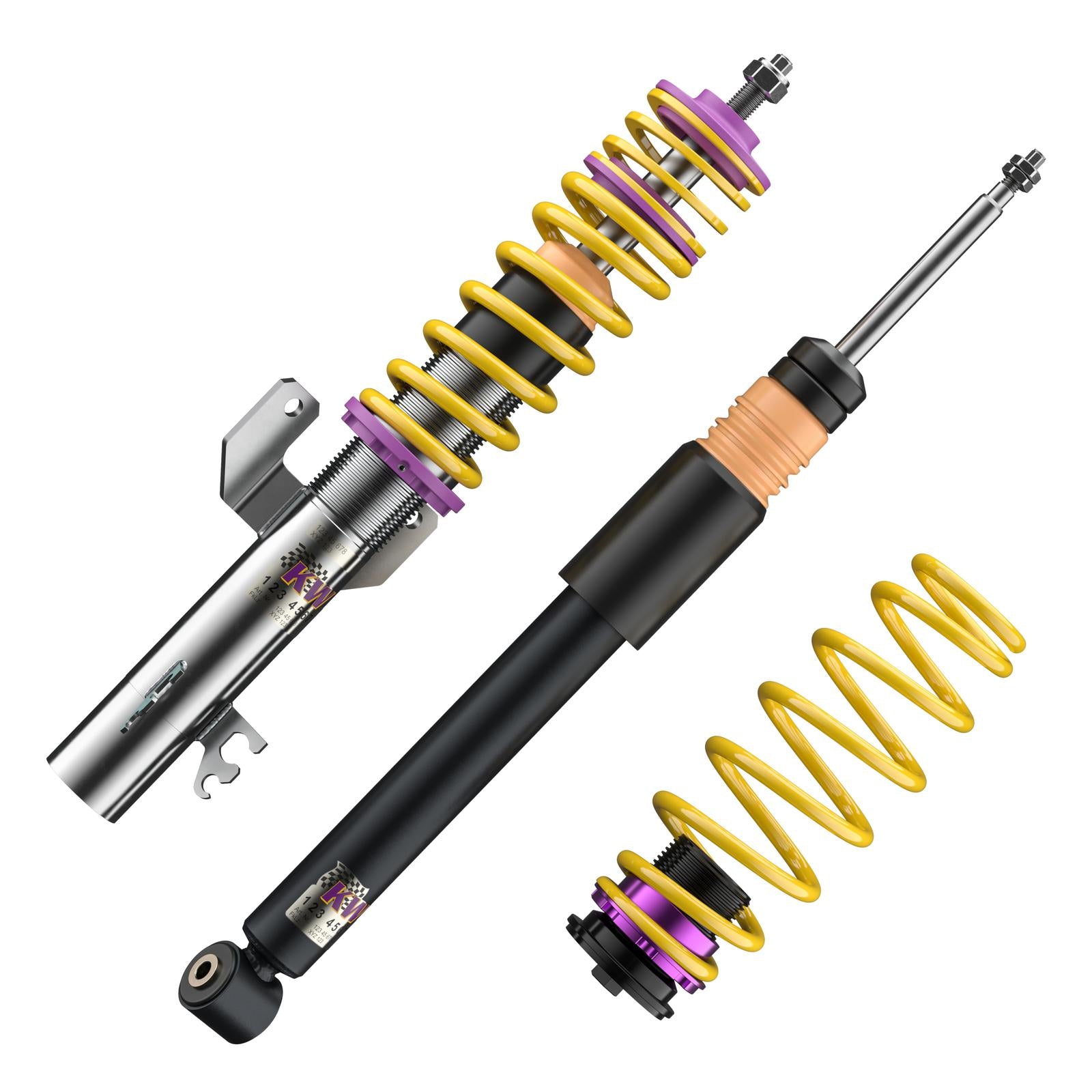 KW Coilover suspension V2 inox SEAT IBIZA Mk IV SPORTCOUPE (6J1, 6P5) 06/2008-12/2018 (15281016)