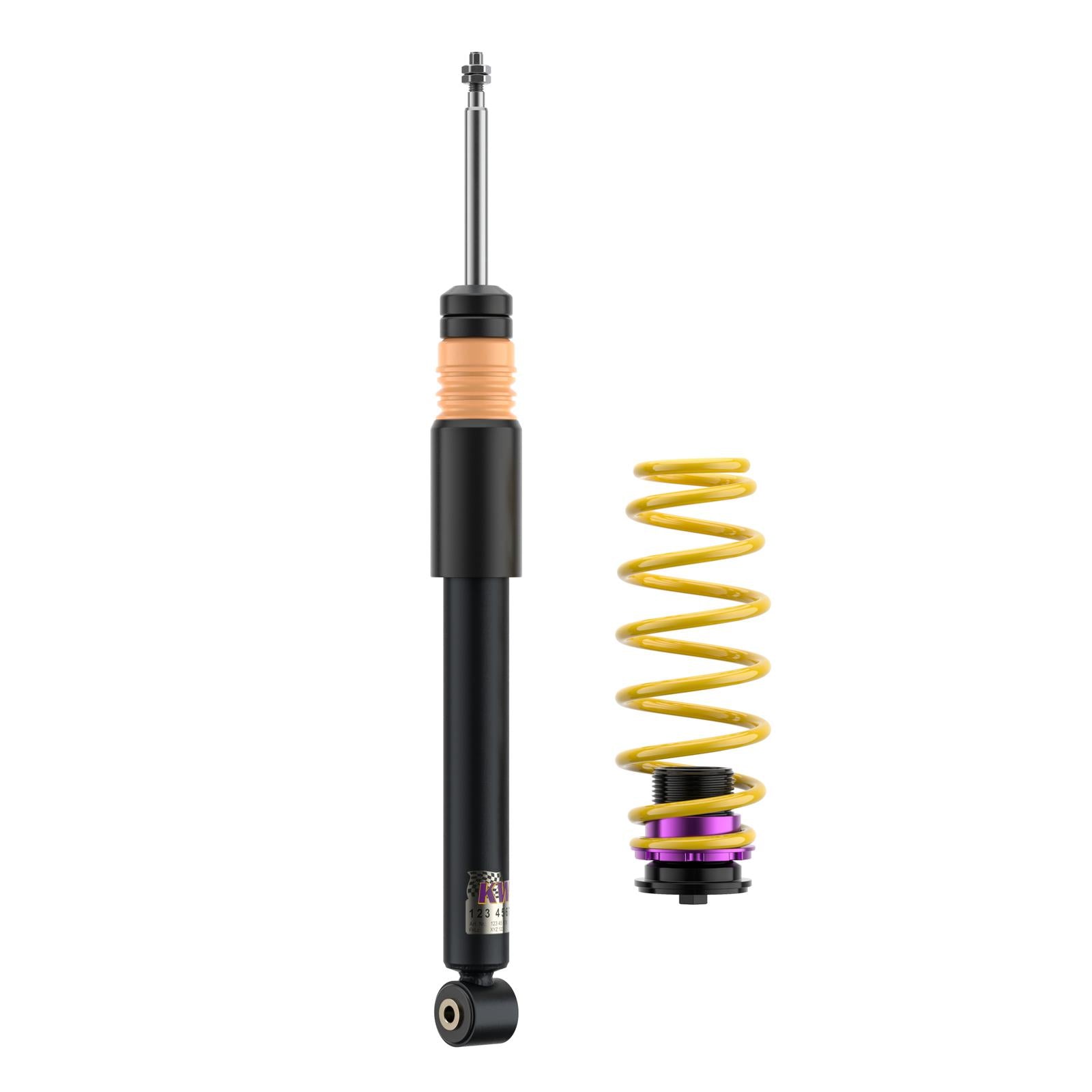 KW Coilover suspension V2 inox SEAT IBIZA Mk IV SPORTCOUPE (6J1, 6P5) 06/2008-12/2018 (15281016)