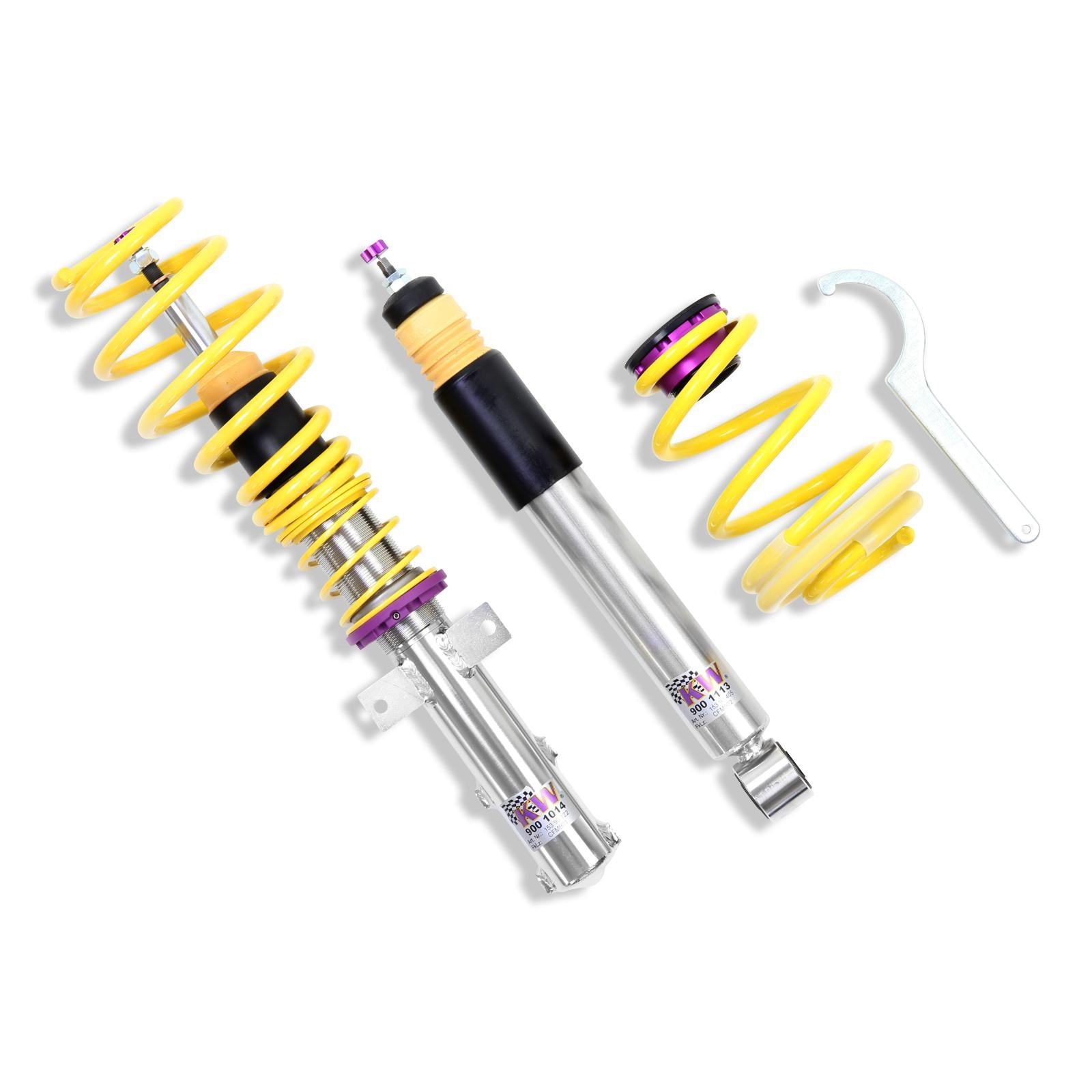 KW Coilover suspension V2 inox RENAULT CLIO III (BR0/1, CR0/1) 01/2005- (15290032)