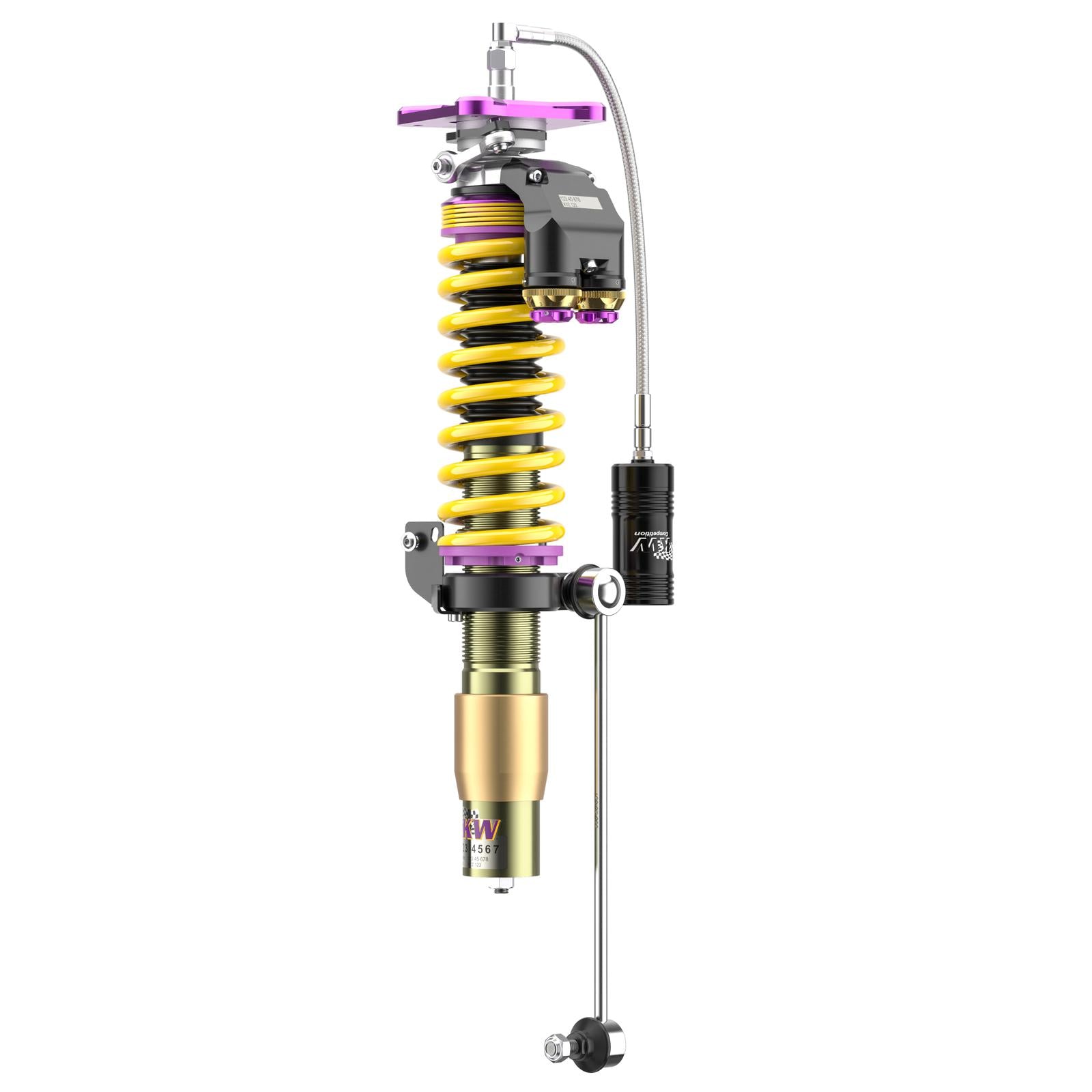 KW Coilover suspension V5 Clubsport w/ top mounts for Chevrolet Corvette (C8) 07/2019-
