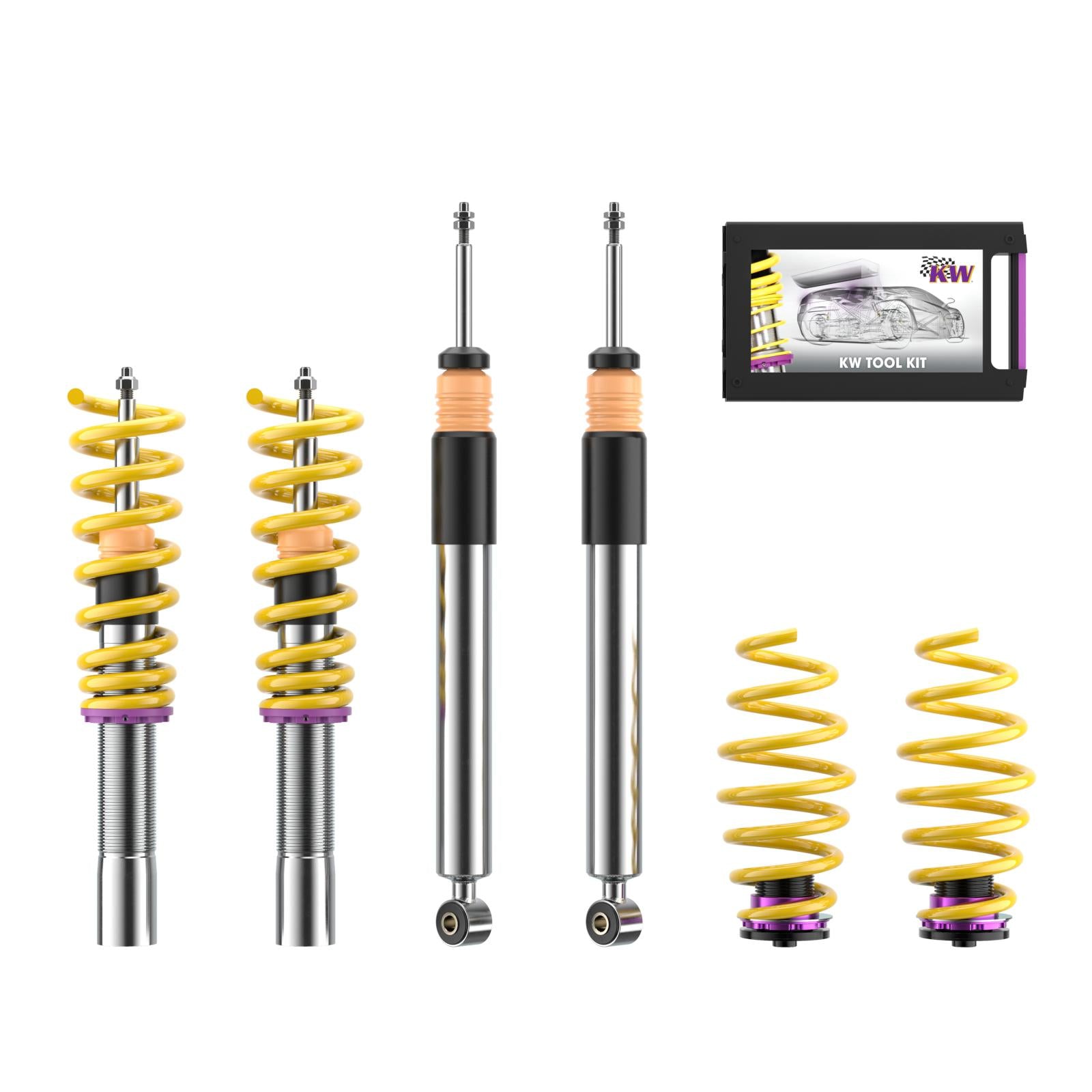 KW Coilover suspension V2 comfort AUDI A4 Allroad (8KH, B8) 04/2009-05/2016