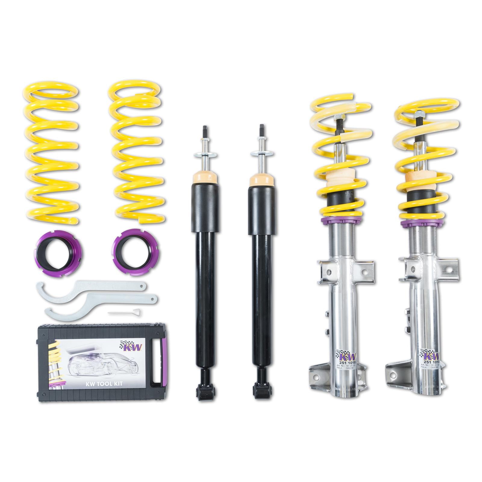 KW Coilover suspension V2 comfort MERCEDES-BENZ SLK (R172) 01/2011-