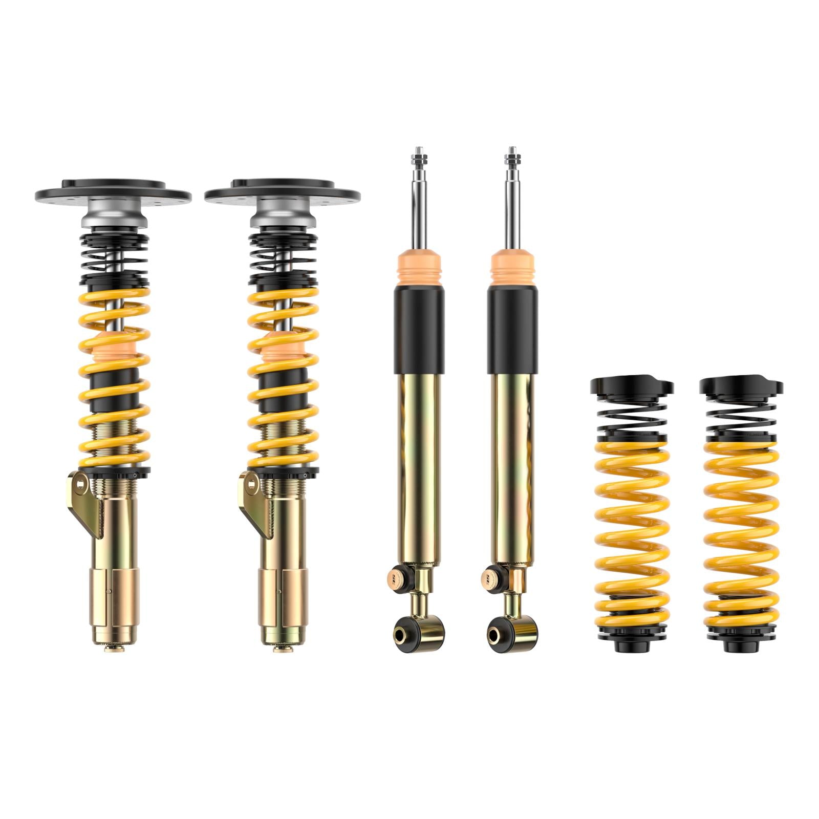 ST Coilovers ST XTA plus 3 galvanized steel (adjustable damping with top mounts) BMW 4 Coupe (F32, F82) 07/2013- (182022080D)
