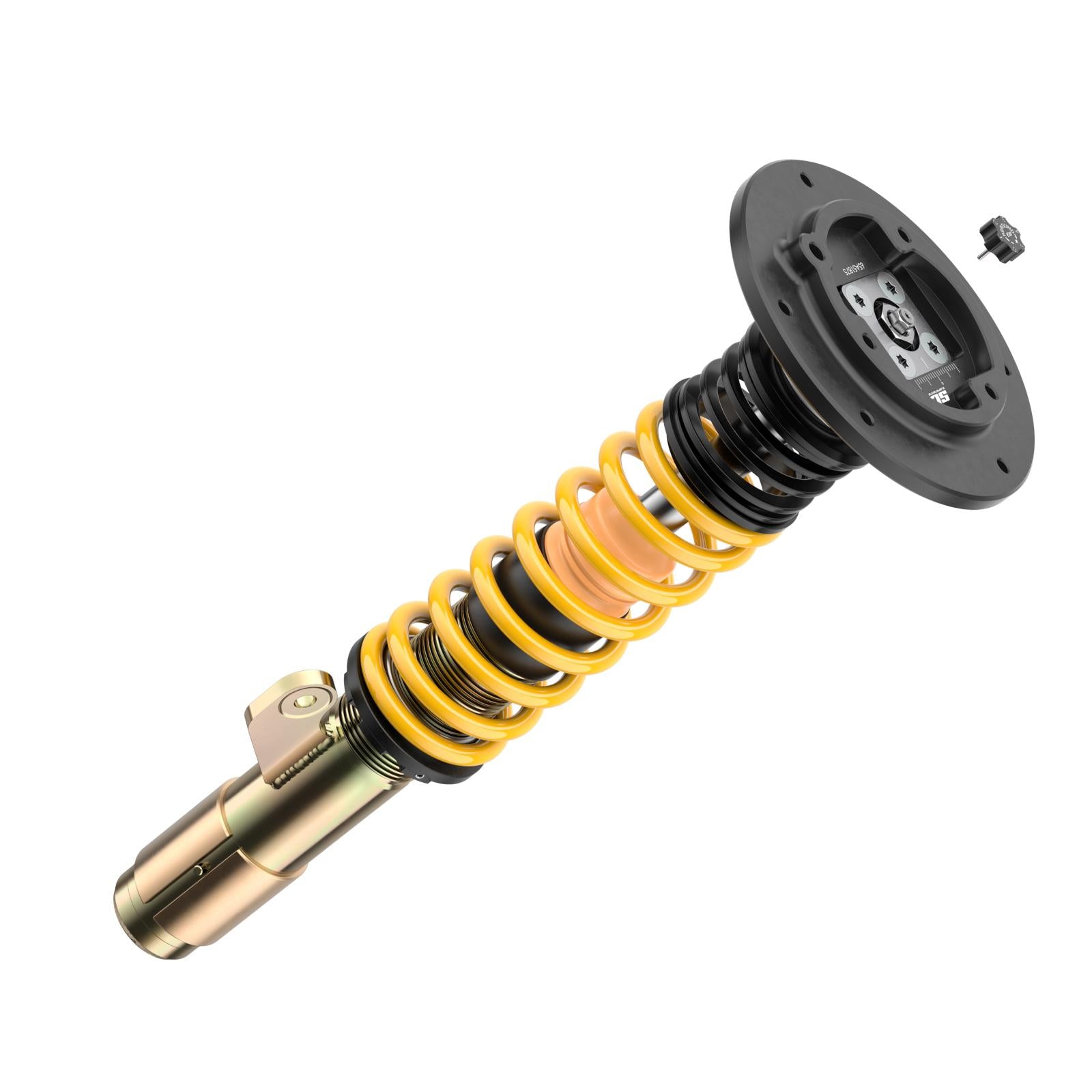 ST Coilovers ST XTA plus 3 galvanized steel (adjustable damping with top mounts) BMW 4 Coupe (F32, F82) 07/2013- (182022080D)