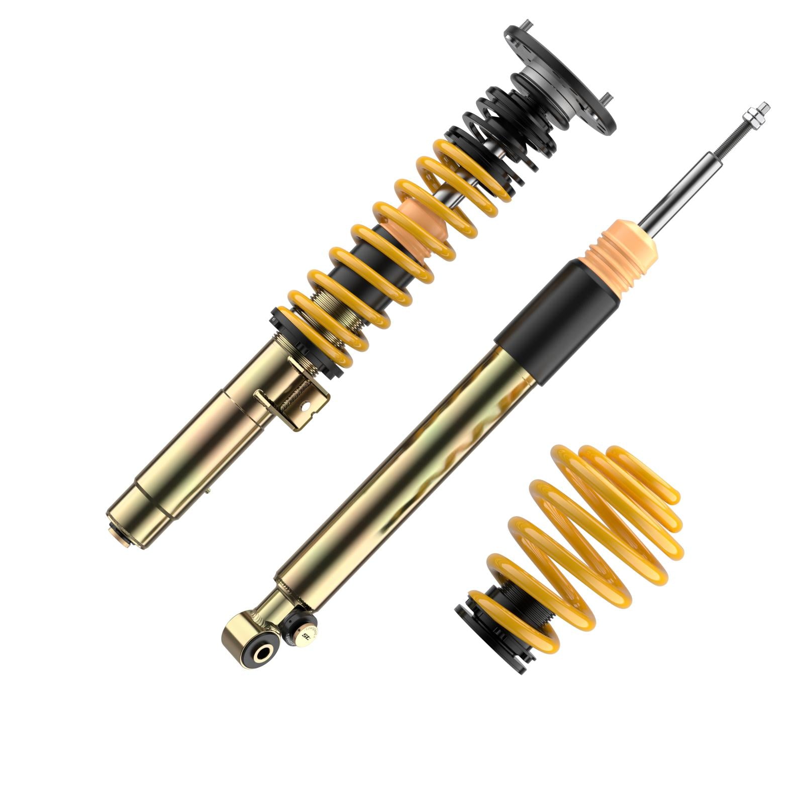 ST Coilovers ST XTA plus 3 galvanized steel (adjustable damping with top mounts) BMW 3 Coupe (E46) 12/1998-07/2006 (1820220821)