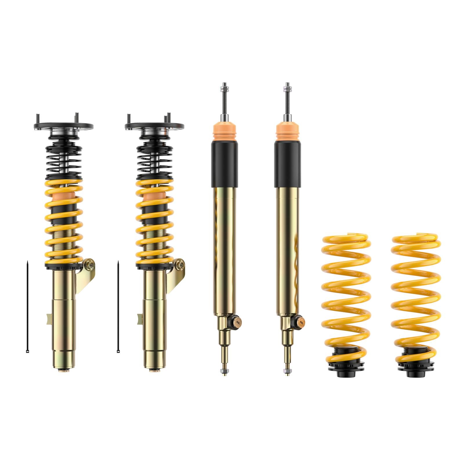 ST Coilovers ST XTA plus 3 galvanized steel (adjustable damping with top mounts) BMW 1 Coupe (E82) 10/2006-10/2013