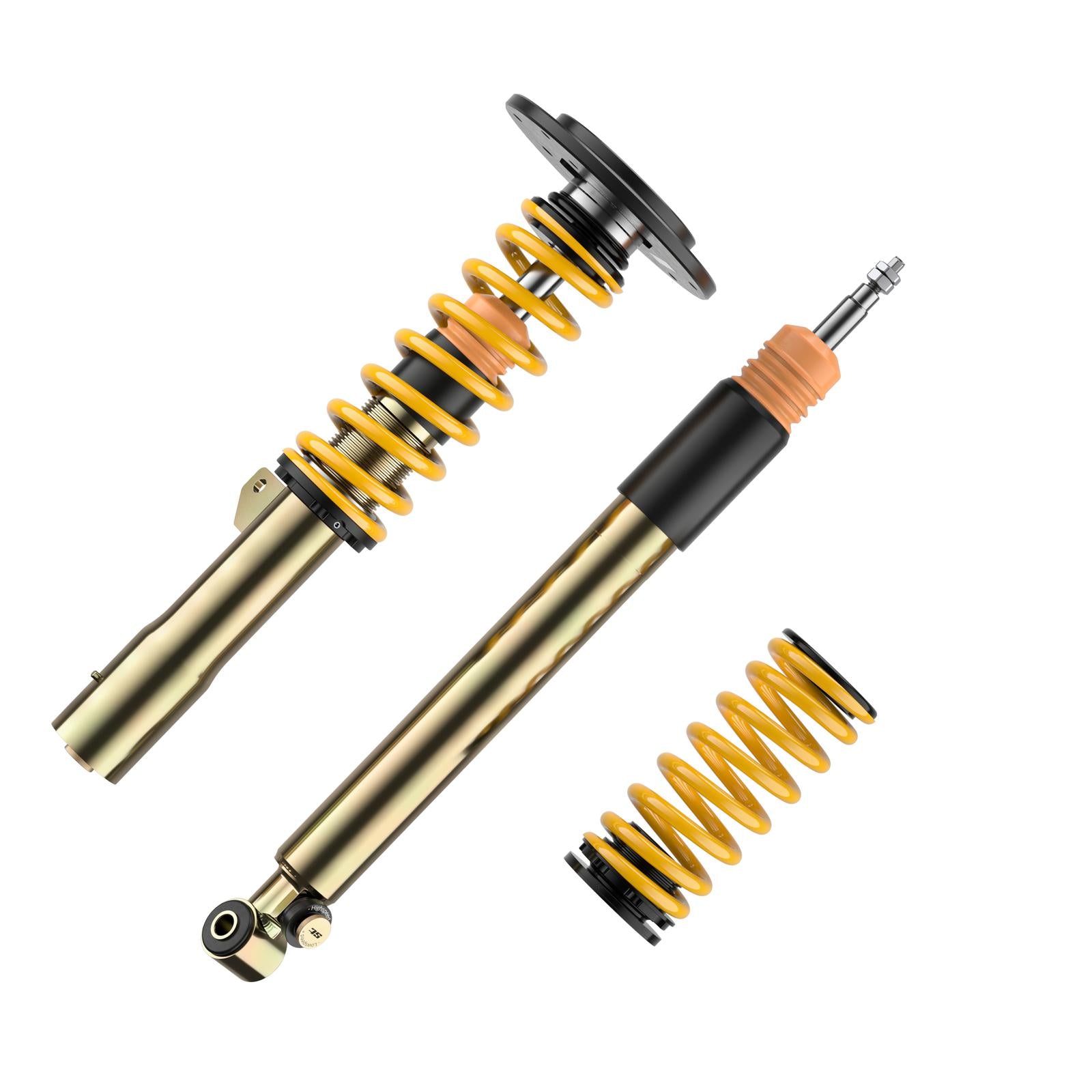 ST Coilovers ST XTA plus 3 galvanized steel (adjustable damping with top mounts)