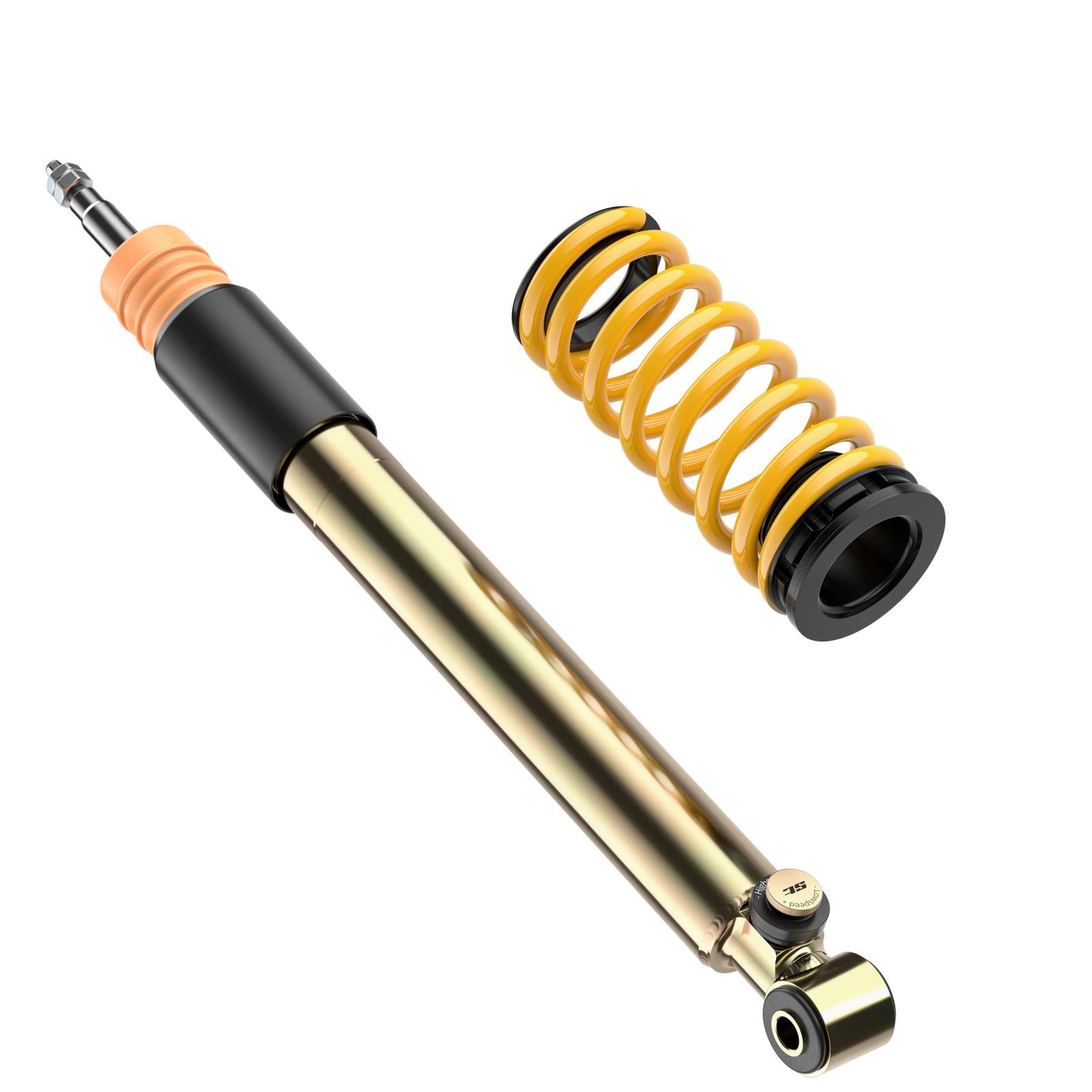 ST Coilovers ST XTA plus 3 galvanized steel (adjustable damping with top mounts)