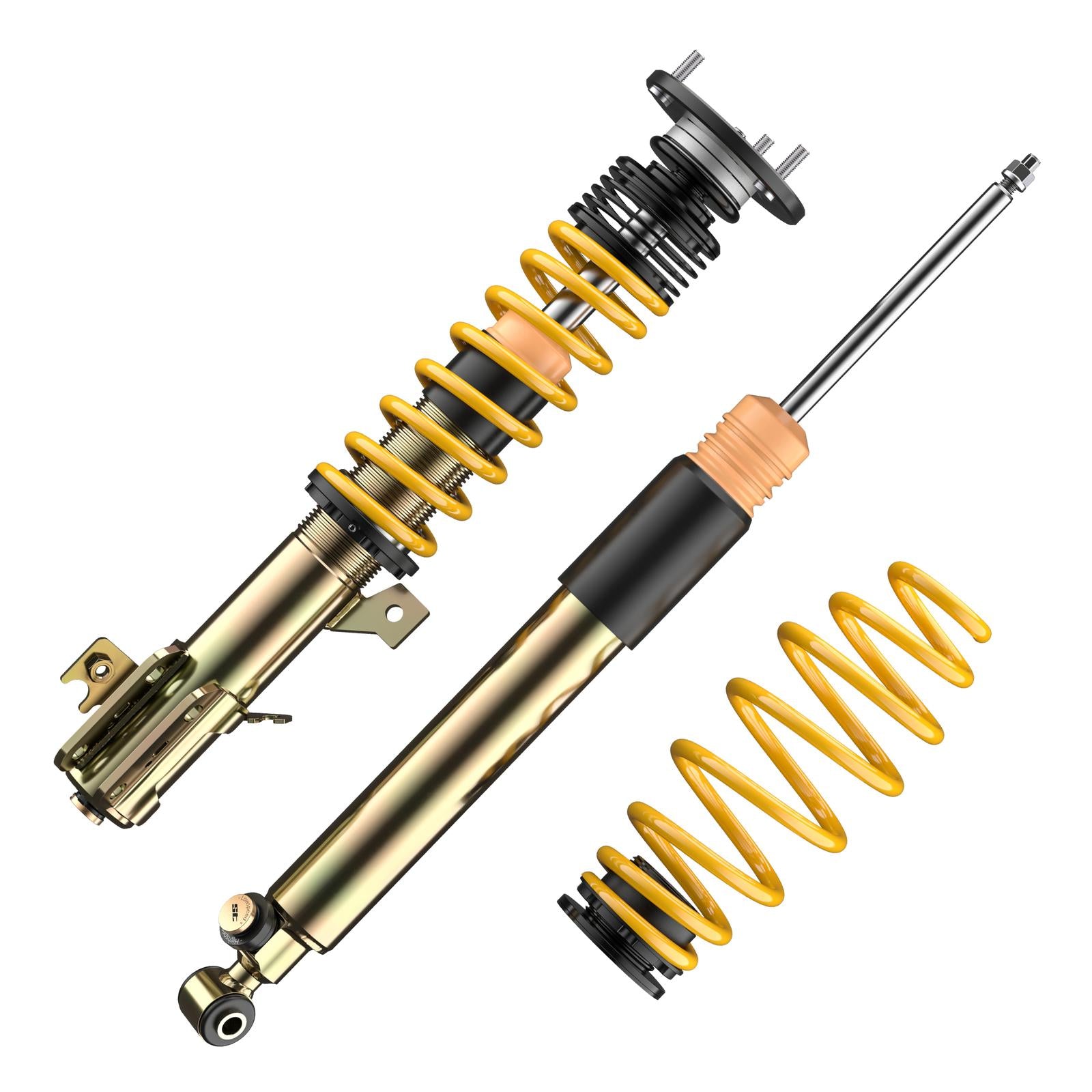 ST Coilovers ST XTA plus 3 galvanized steel (adjustable damping with top mounts)