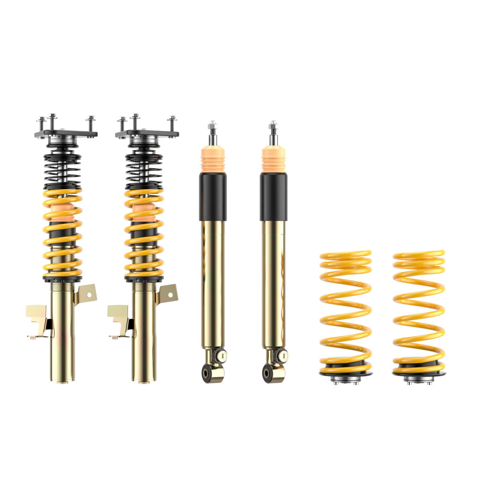 ST Coilovers ST XTA plus 3 galvanized steel (adjustable damping with top mounts) FORD FOCUS III 07/2010-