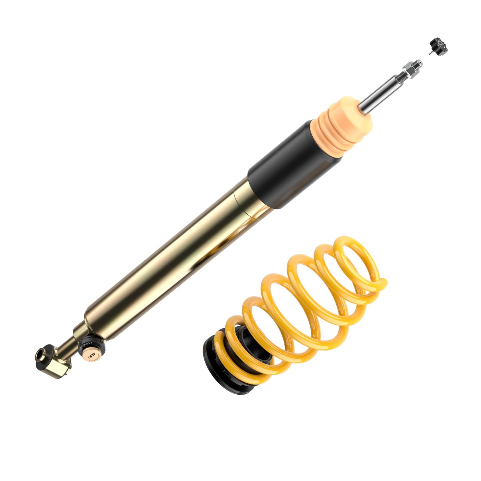 ST Coilovers ST XTA plus 3 galvanized steel (adjustable damping with top mounts) FORD FIESTA VII (HU, HF) 05/2017-