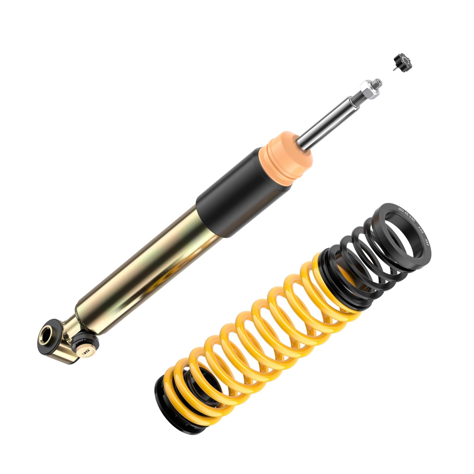ST Coilovers ST XTA plus 3 galvanized steel (adjustable damping with top mounts) TOYOTA YARIS (P21, PA1, PH1) 02/2020-