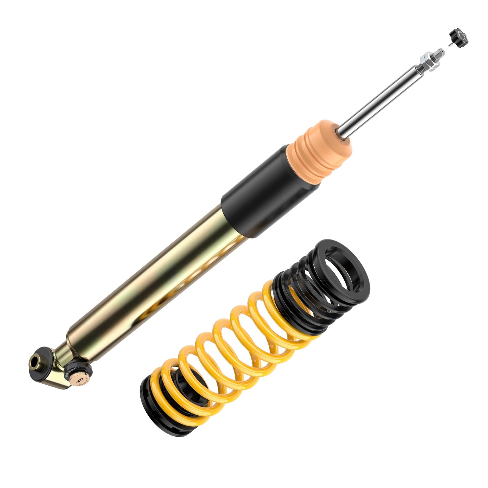 ST Coilovers ST XTA plus 3 galvanized steel (adjustable damping with top mounts) VW GOLF VII (5G1, BQ1, BE1, BE2) 08/2012-