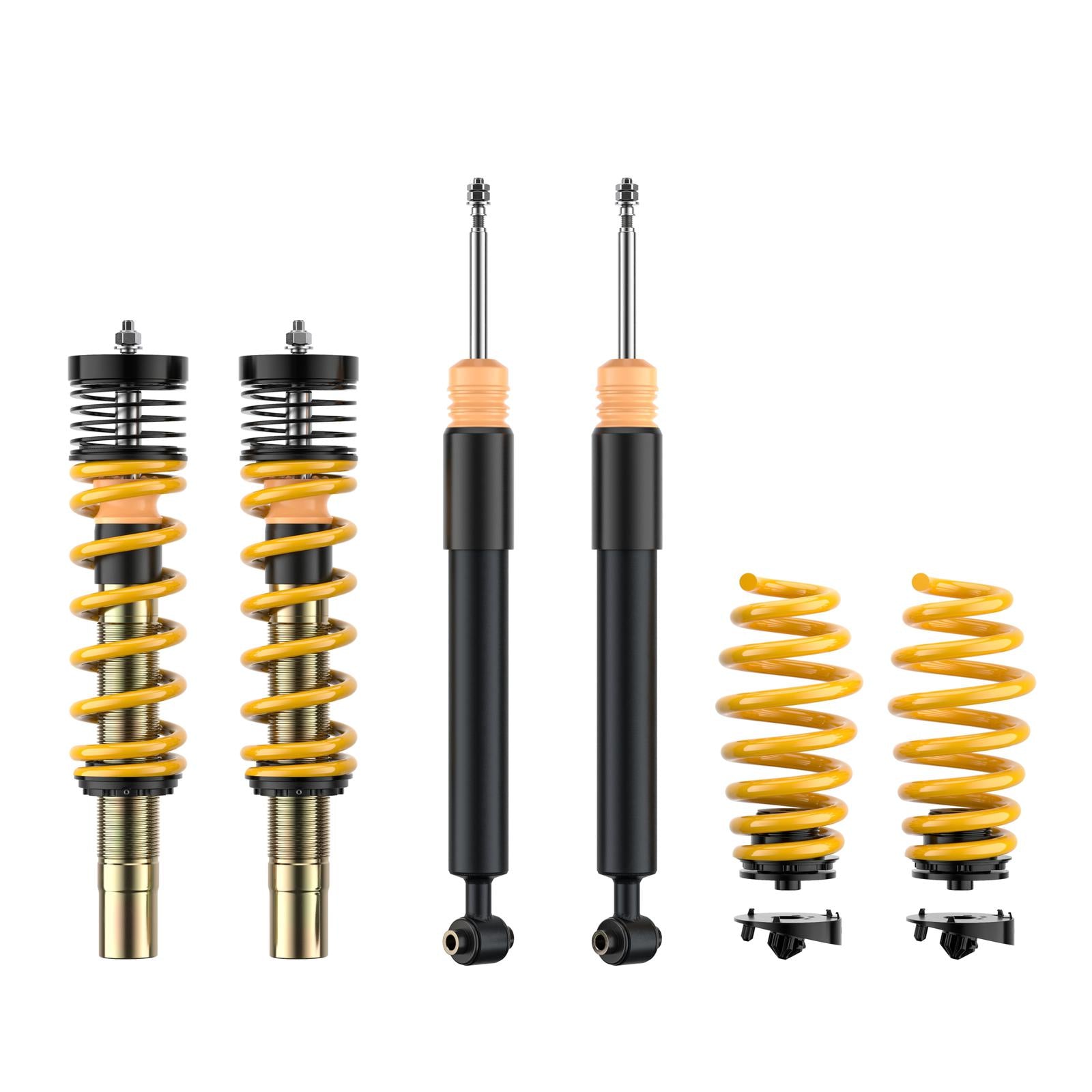 ST Coilovers ST XA galvanized steel (with damping adjustment) AUDI A4 (8W2, 8WC, B9) 05/2015- (182100BL)