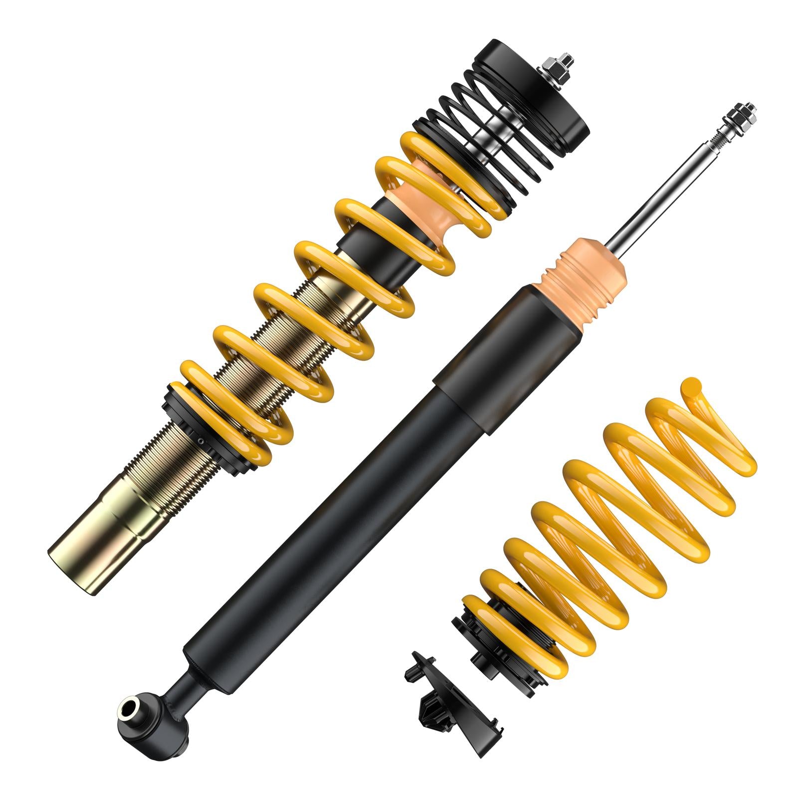 ST Coilovers ST XA galvanized steel (with damping adjustment) AUDI A4 (8W2, 8WC, B9) 05/2015- (182100BL)