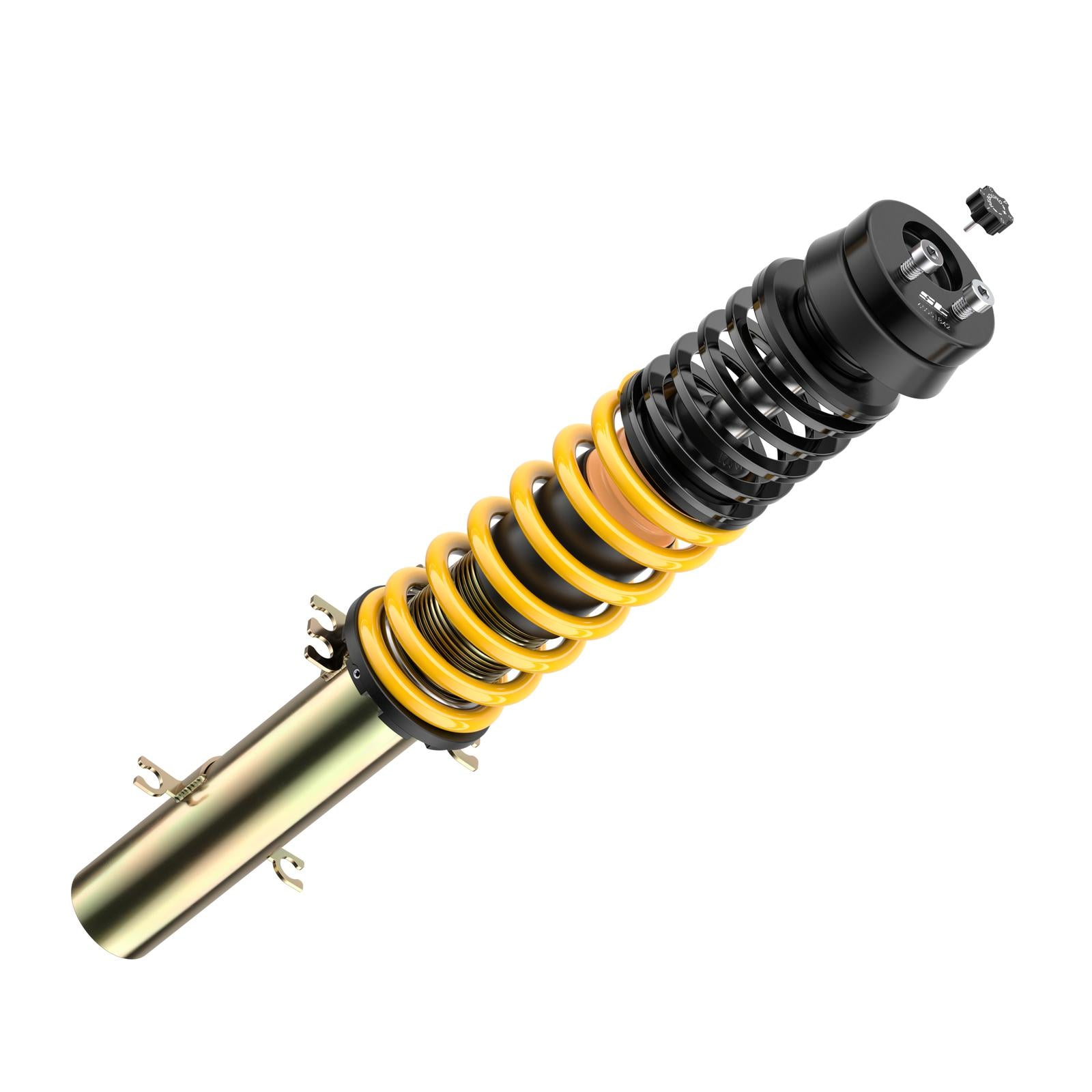 ST Coilovers ST XTA galvanized steel (adjustable damping with top mounts) VW GOLF IV (1J1) 08/1997-12/2007 (18210805)
