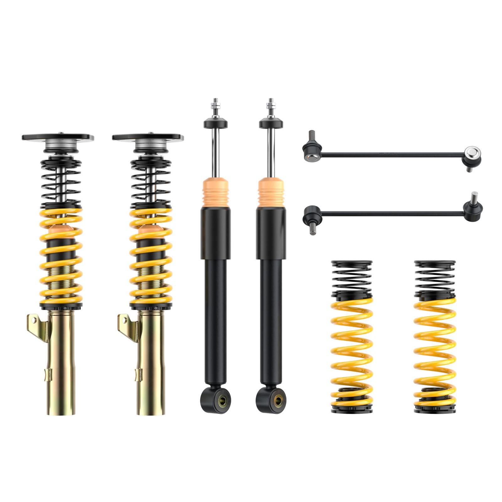 ST Coilovers ST XTA galvanized steel (adjustable damping with top mounts) VW GOLF VI Convertible (517) 03/2011-05/2016 (18210850)