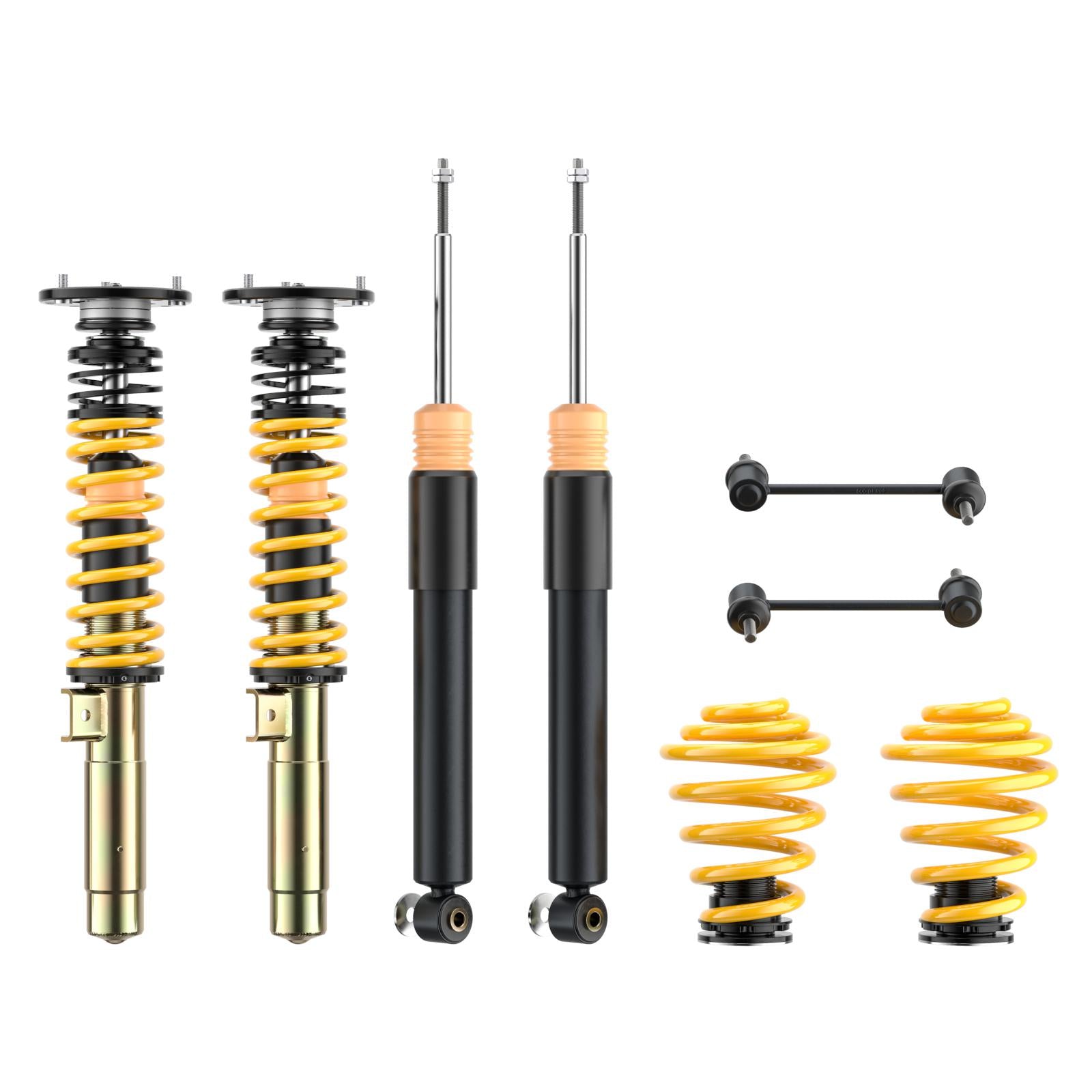 ST Coilovers ST XTA galvanized steel (adjustable damping with top mounts) BMW 3 Coupe (E46) 12/1998-07/2006 (18220821)