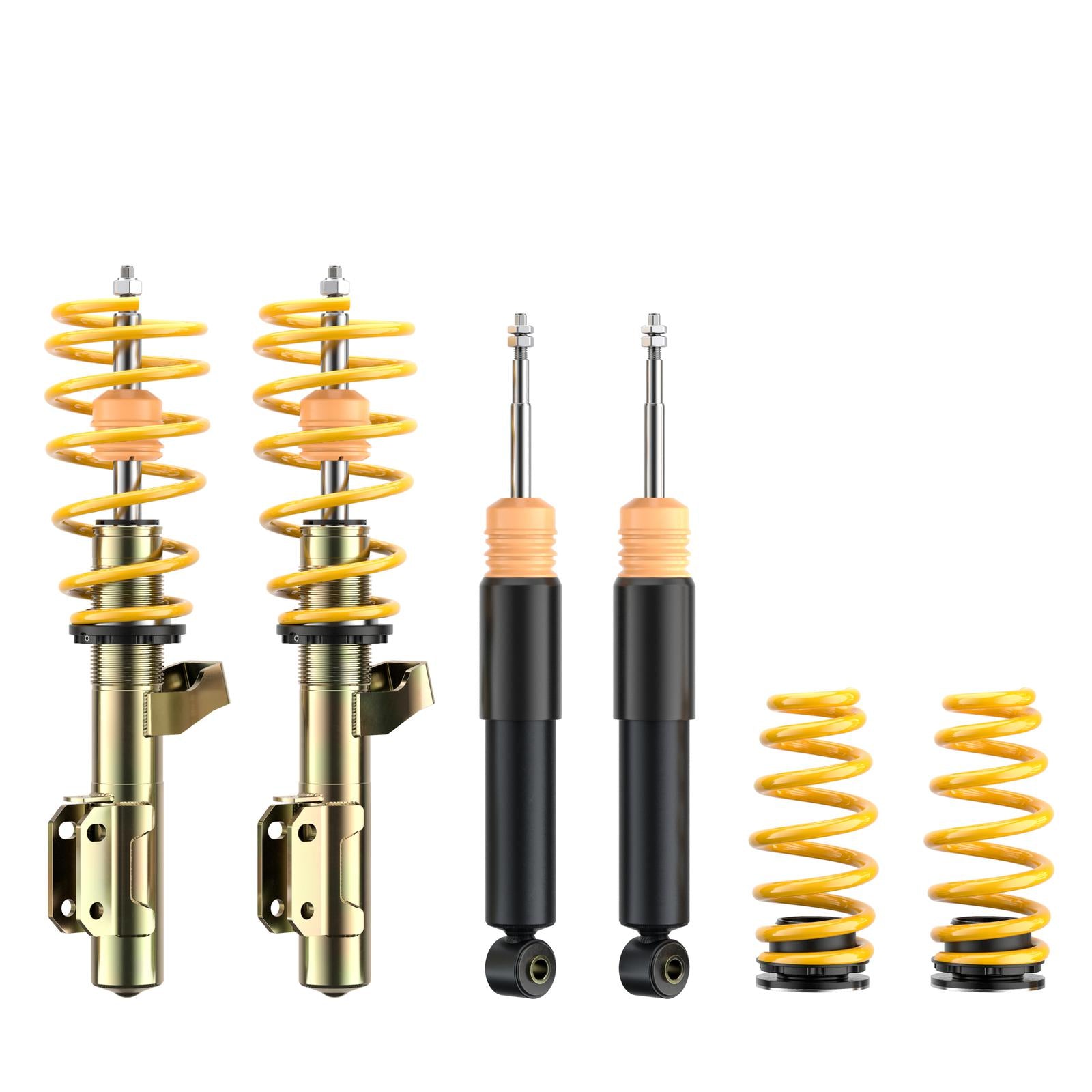 ST Coilovers ST XA galvanized steel (with damping adjustment) SMART FORTWO Coupe (453) 07/2014-