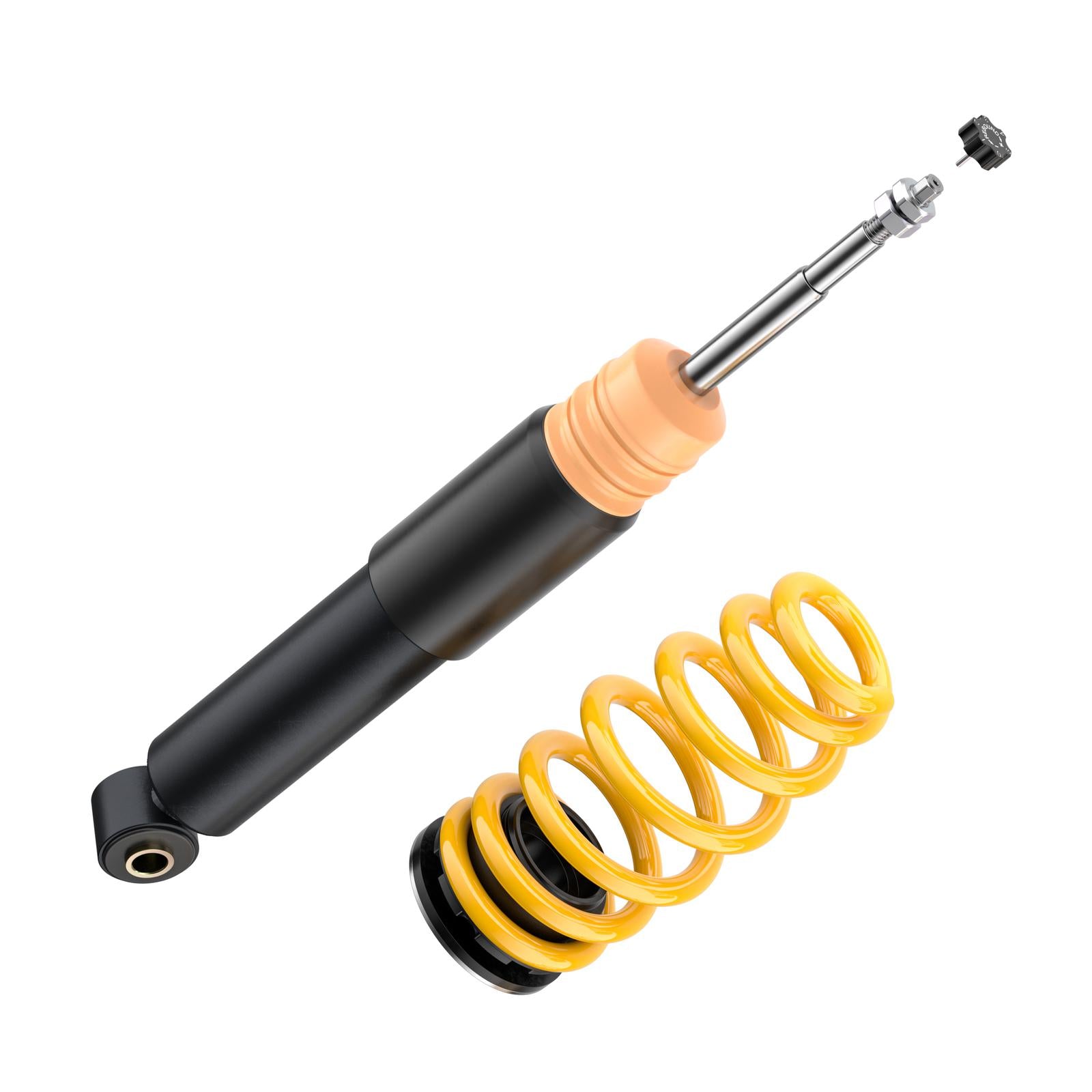 ST Coilovers ST XA galvanized steel (with damping adjustment) SMART FORTWO Coupe (453) 07/2014-