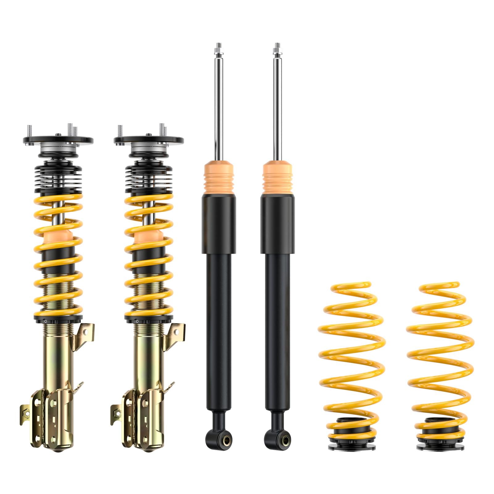 ST Coilovers ST XTA galvanized steel (adjustable damping with top mounts) FORD FIESTA VI (CB1, CCN) 06/2008-