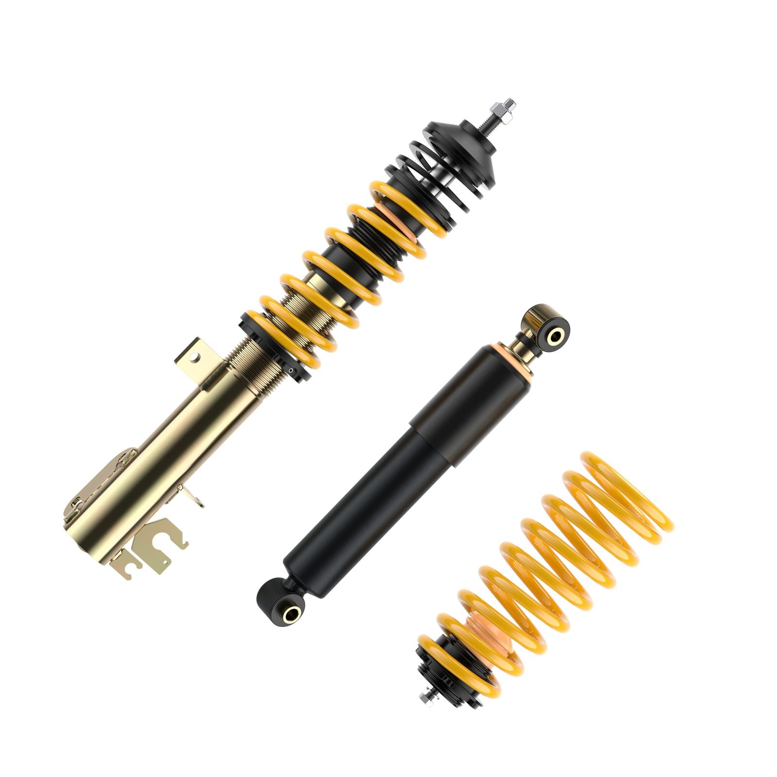 ST Coilovers ST XA galvanized steel (with damping adjustment) FIAT 500 (312_) 07/2007-