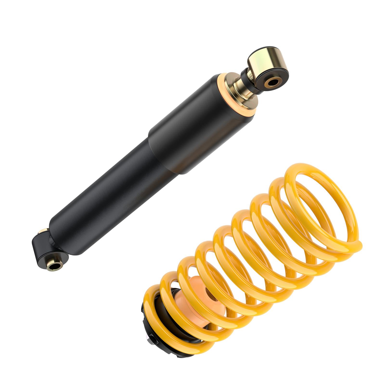 ST Coilovers ST XA galvanized steel (with damping adjustment) FIAT 500 (312_) 07/2007-