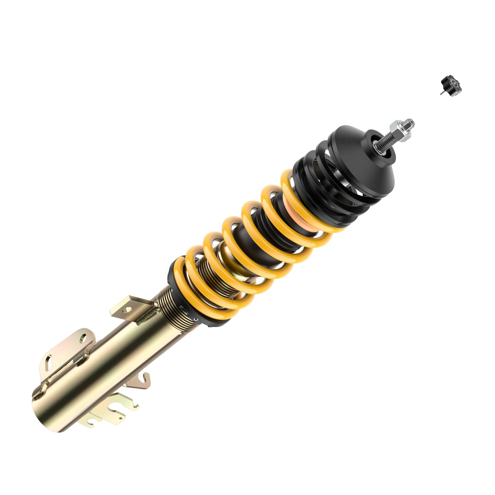 ST Coilovers ST XA galvanized steel (with damping adjustment) ABARTH 500 / 595 / 695 (312_) 01/2008-