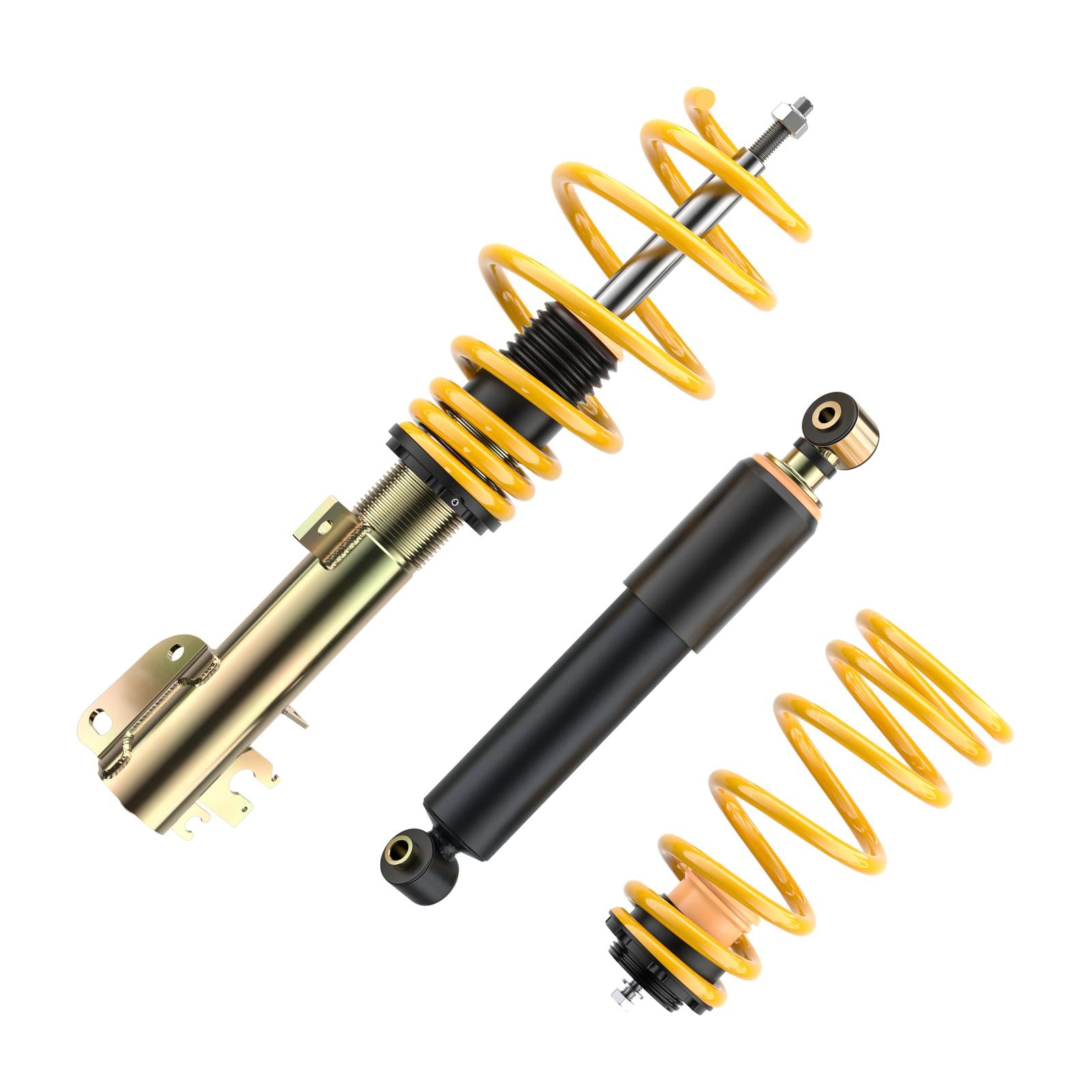 ST Coilovers ST XA galvanized steel (with damping adjustment) for Fiat 500e Hatchback / Convertible