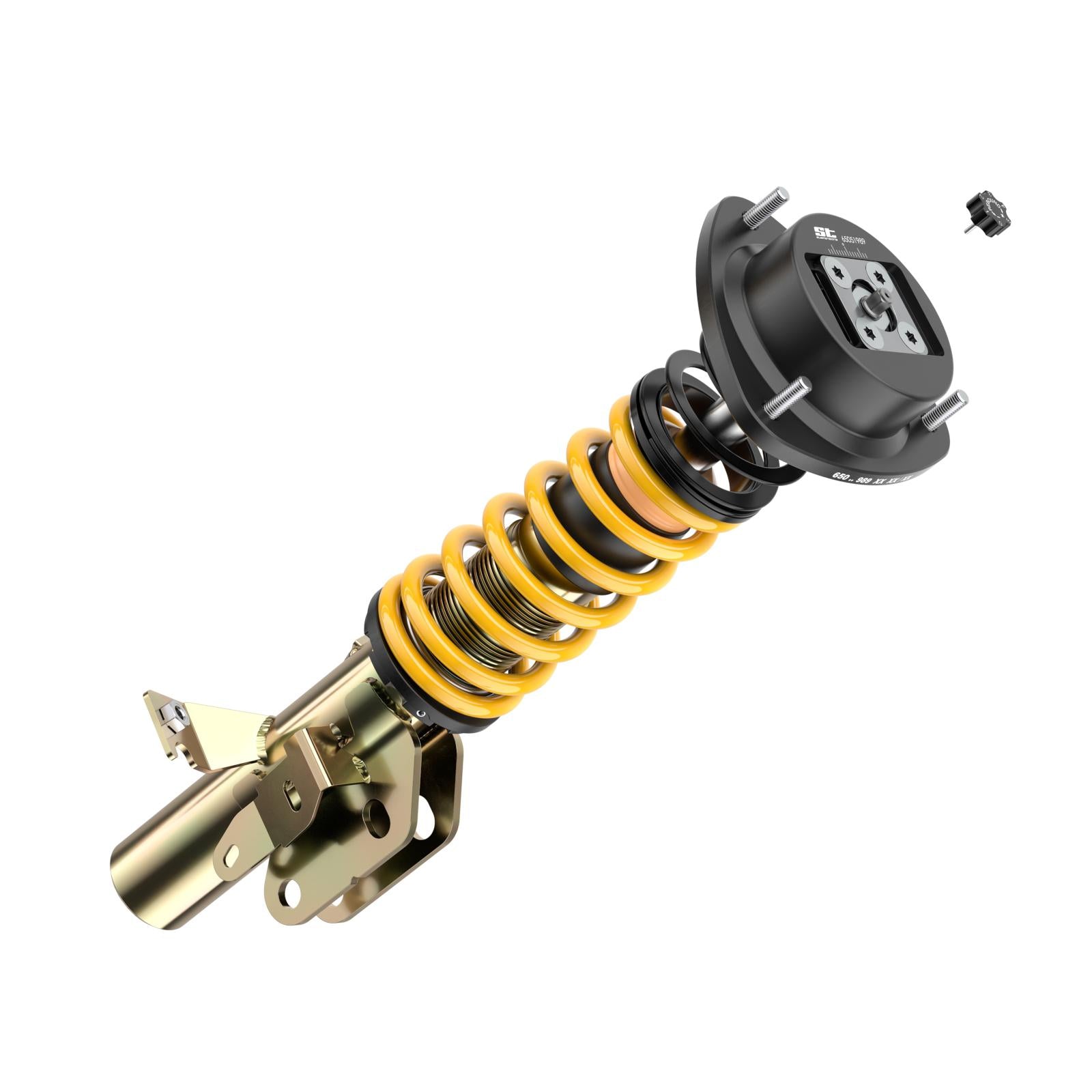 ST Coilovers ST XTA galvanized steel (adjustable damping with top mounts) SUBARU BRZ 06/2012-