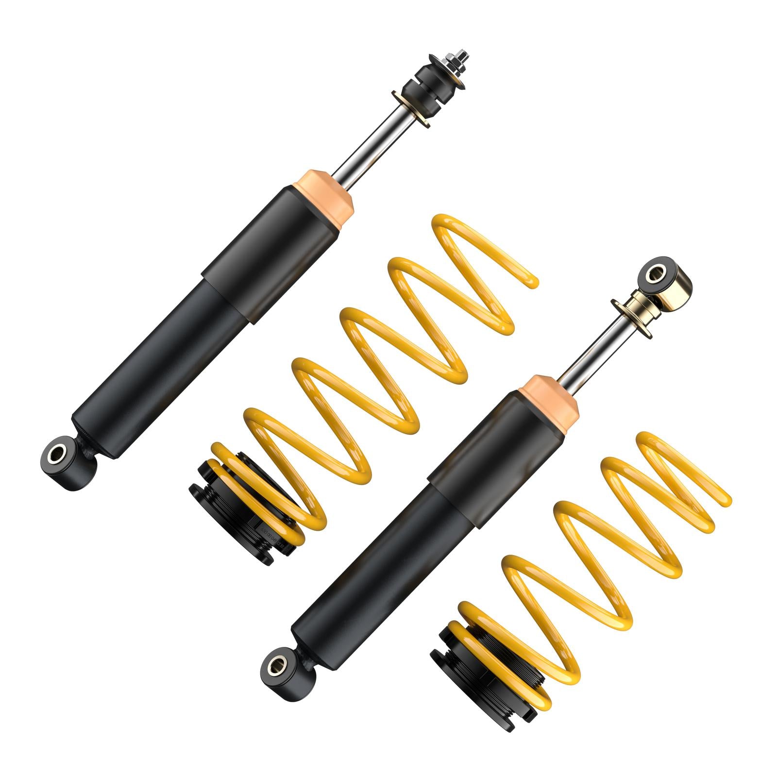 ST Coilovers ST XA galvanized steel (with damping adjustment) SUZUKI JIMNY Closed Off-Road Vehicle (A6G) 07/2018-
