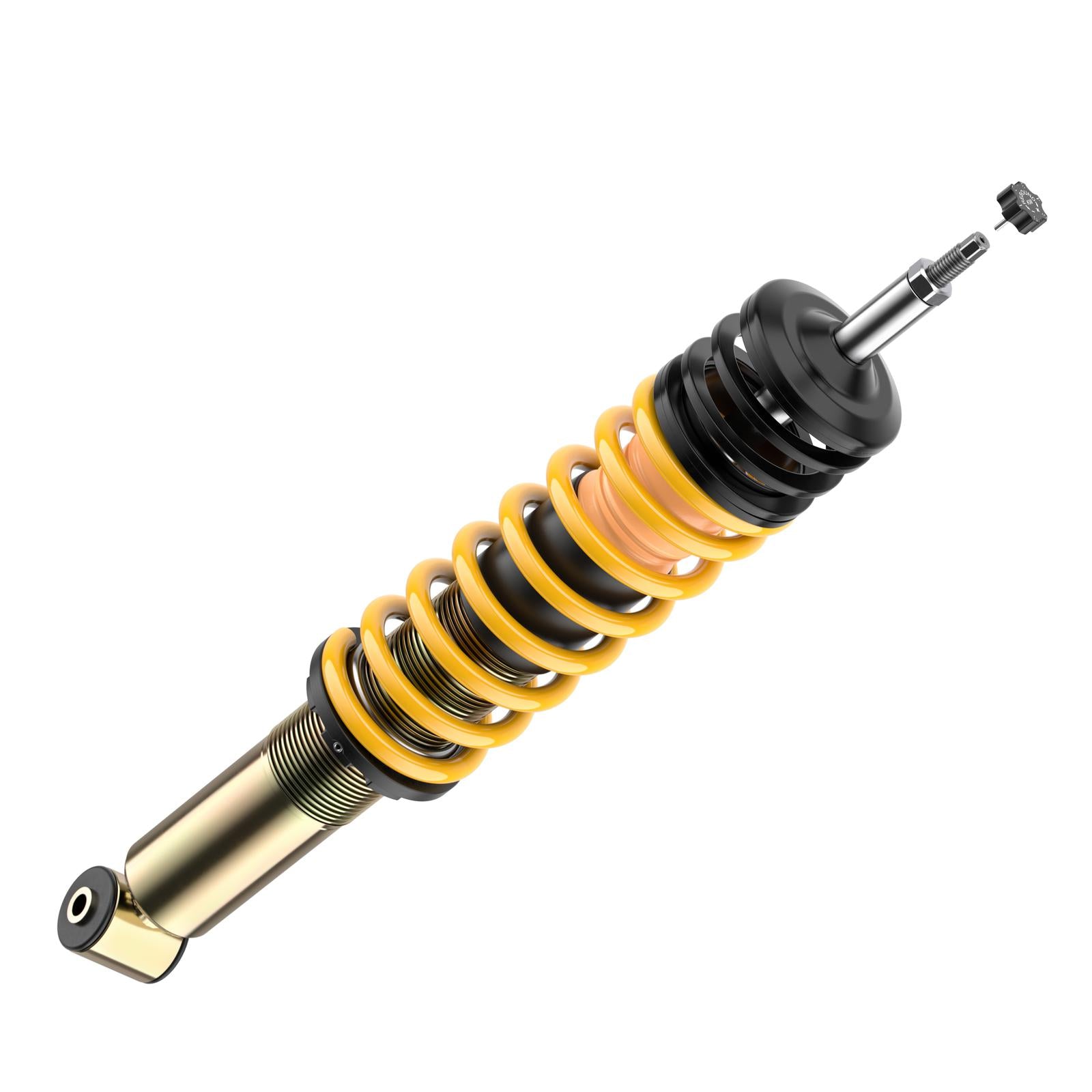 ST Coilovers ST XA galvanized steel (with damping adjustment) VW GOLF (17) 04/1974-12/1985