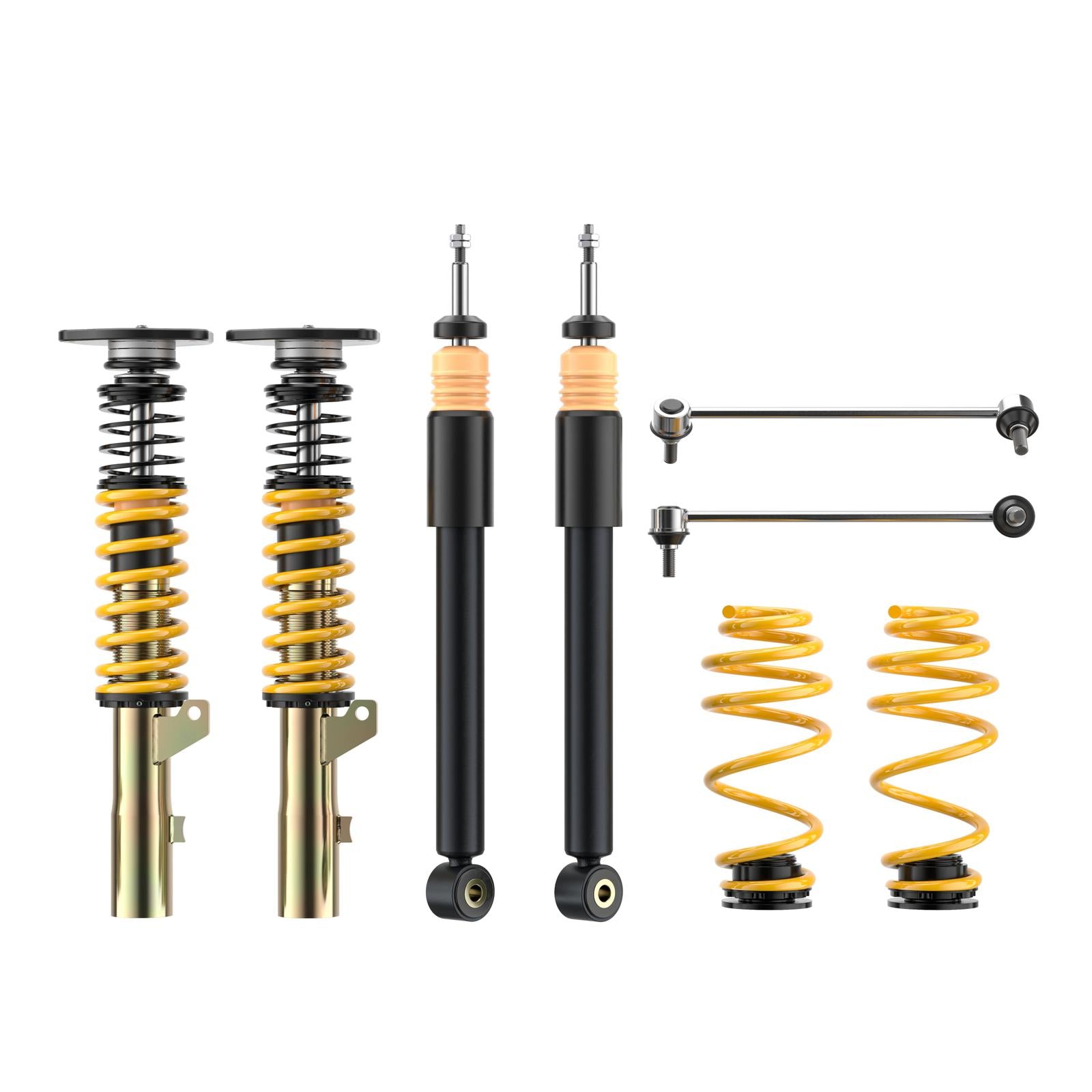 ST Coilovers ST XTA galvanized steel (adjustable damping with top mounts) AUDI A3 Convertible (8P7) 04/2008-05/2013