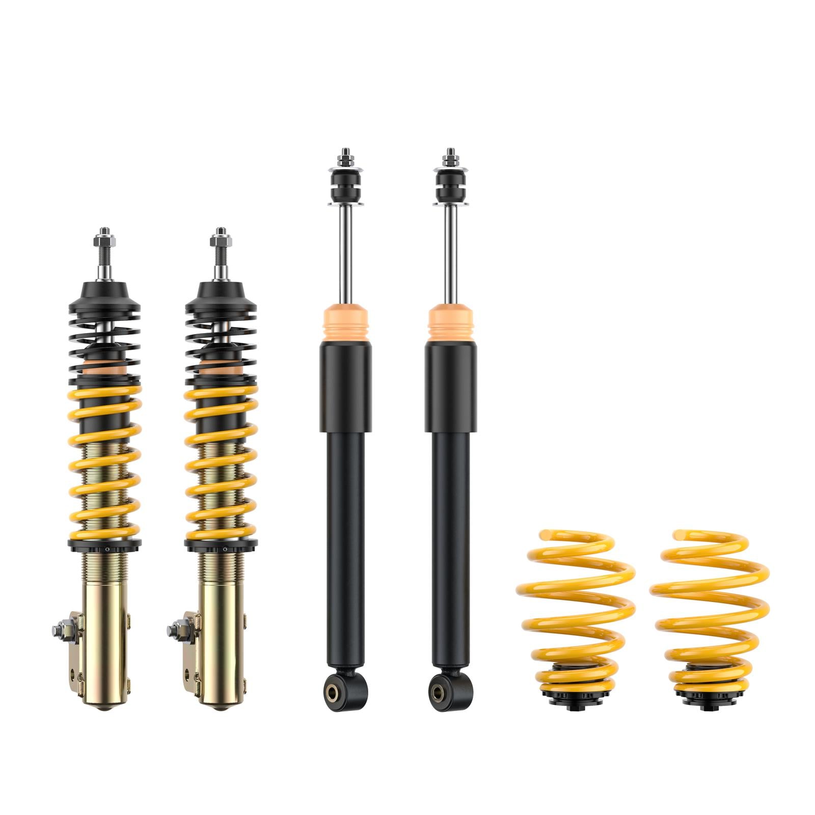 ST Coilovers ST XA galvanized steel (with damping adjustment) RENAULT CLIO II (BB_, CB_) 03/1998-