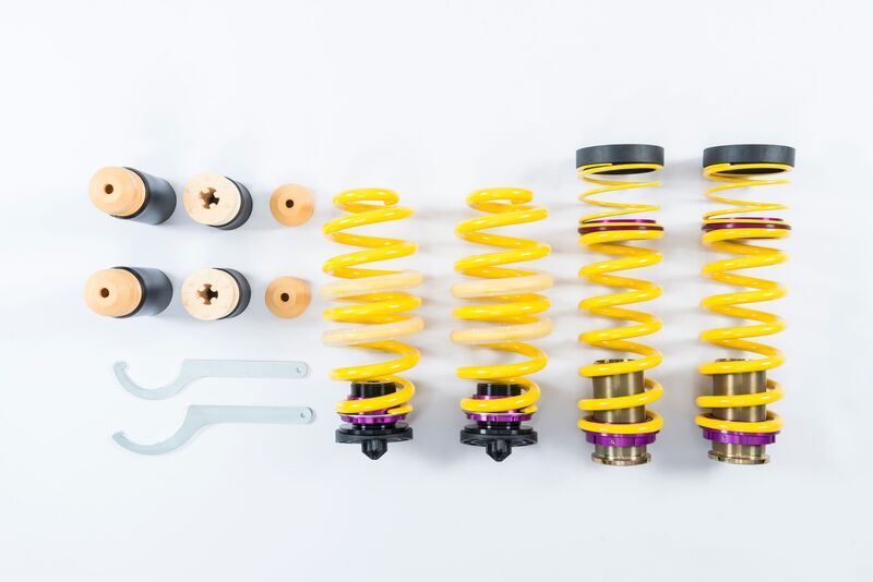 KW Height Adjustable Springs Kit (Lowering springs) AUDI A4 Avant (8W5, 8WD, B9) 08/2015- (253100BN)