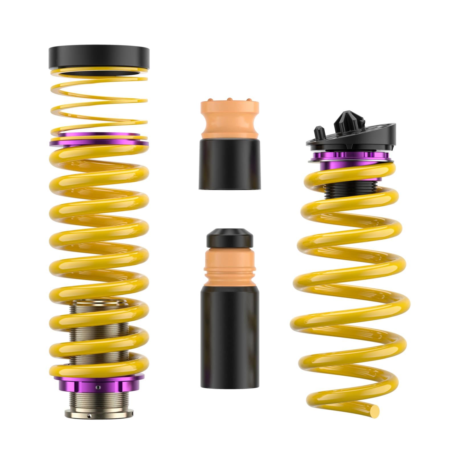 KW Height Adjustable Springs Kit (Lowering springs) AUDI A4 Avant (8W5, 8WD, B9) 08/2015- (253100BU)