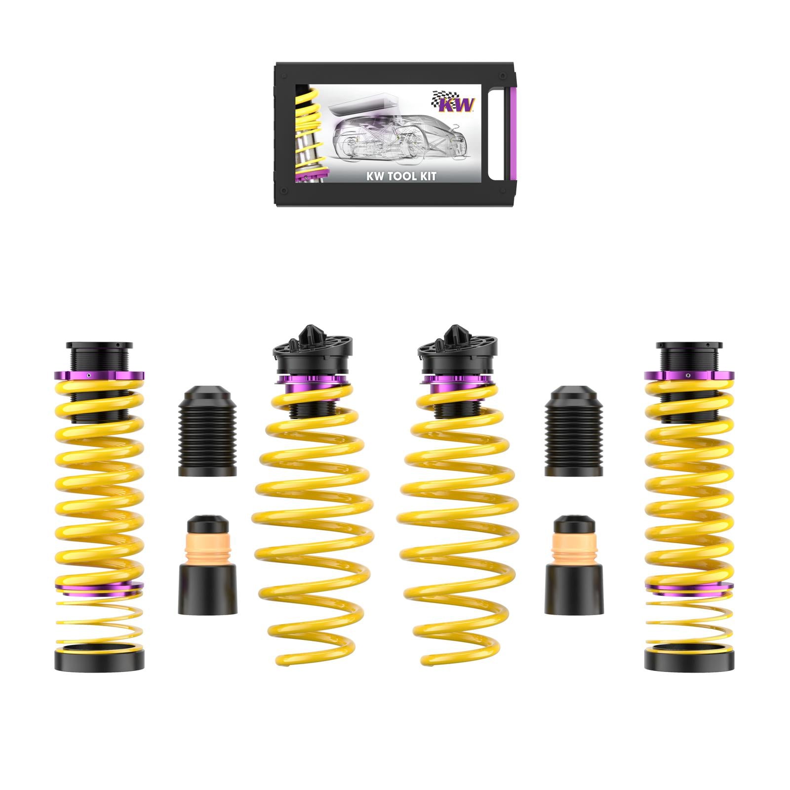 KW Height Adjustable Springs Kit (Lowering springs) AUDI A7 Sportback (4KA) 10/2017-
