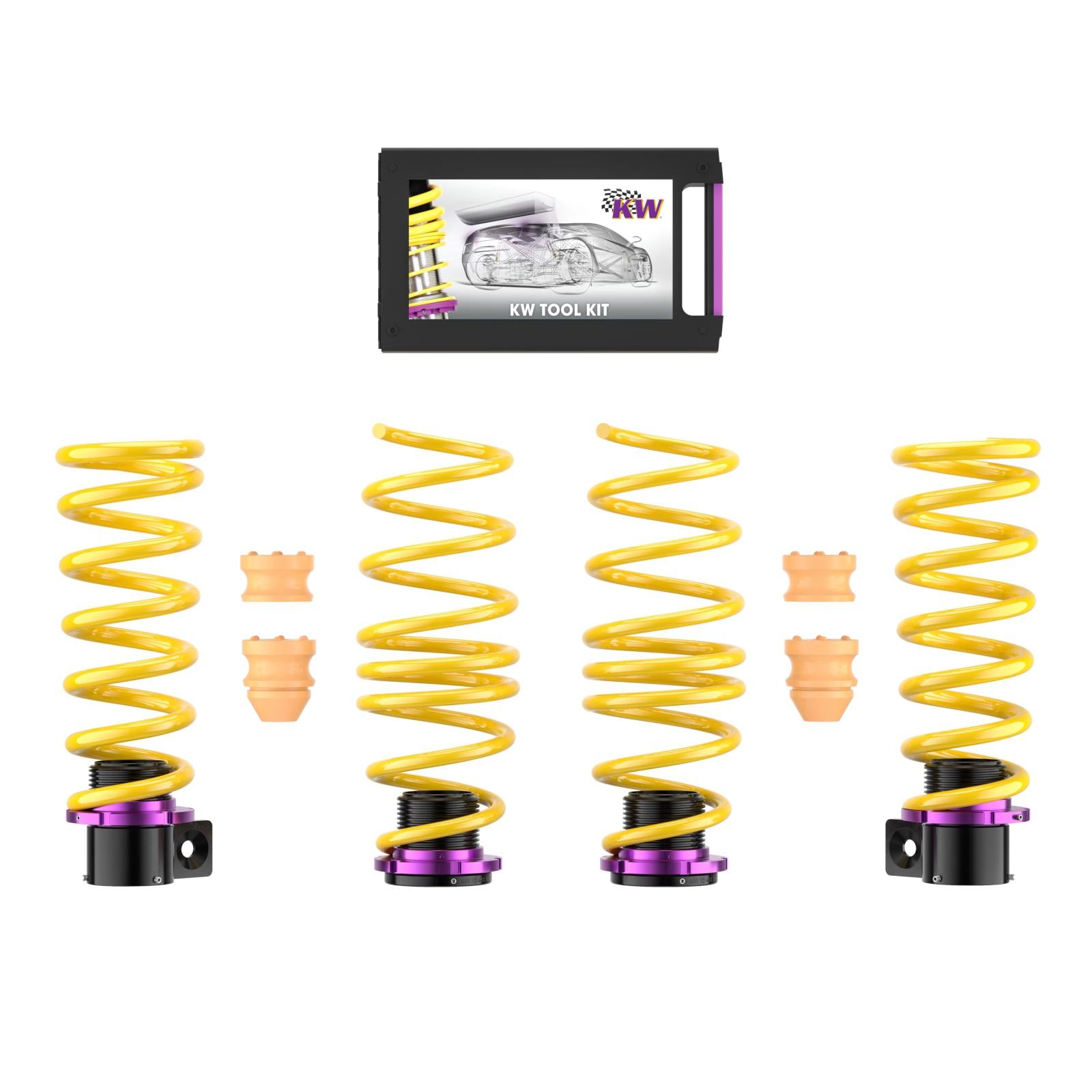 KW Height Adjustable Springs Kit (Lowering springs) BMW 5 (F10) 01/2009-10/2016