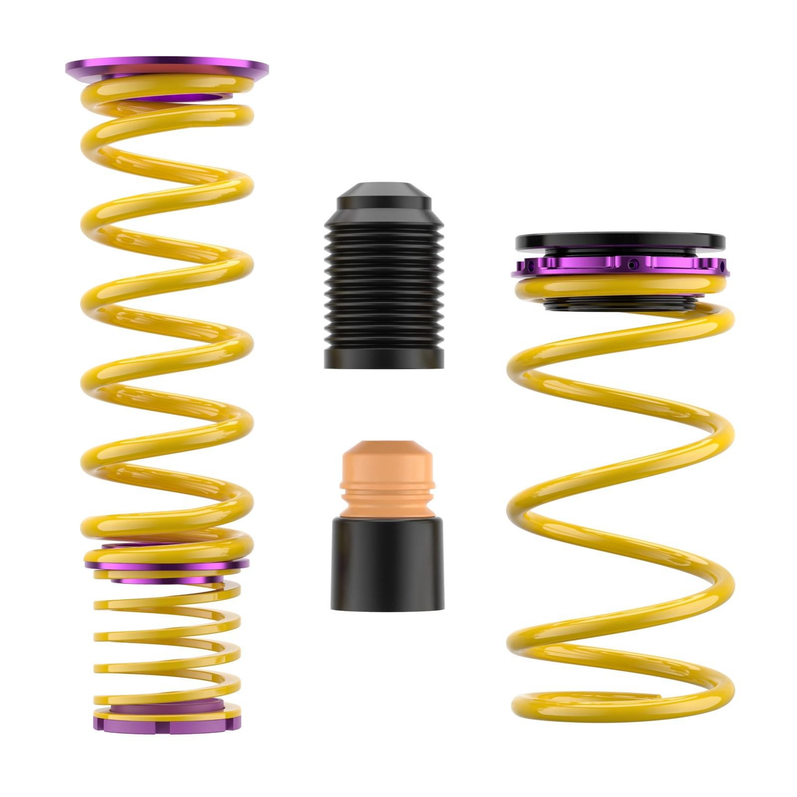 KW Height-Adjustable Springs Kit (Lowering springs) for Chevrolet Corvette (C8) 07/2019-