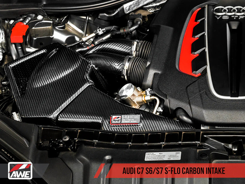 AWE S-FLO Carbon Intake for Audi C7 S6 / S7