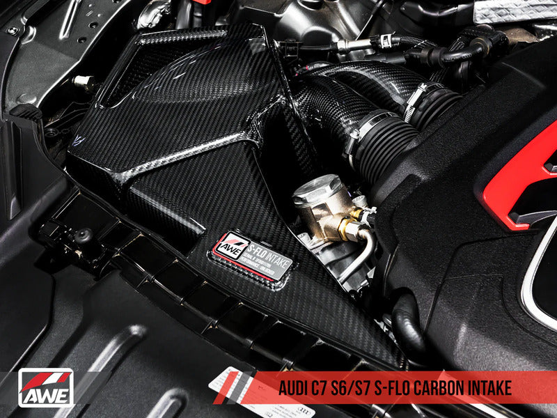 AWE S-FLO Carbon Intake for Audi C7 S6 / S7