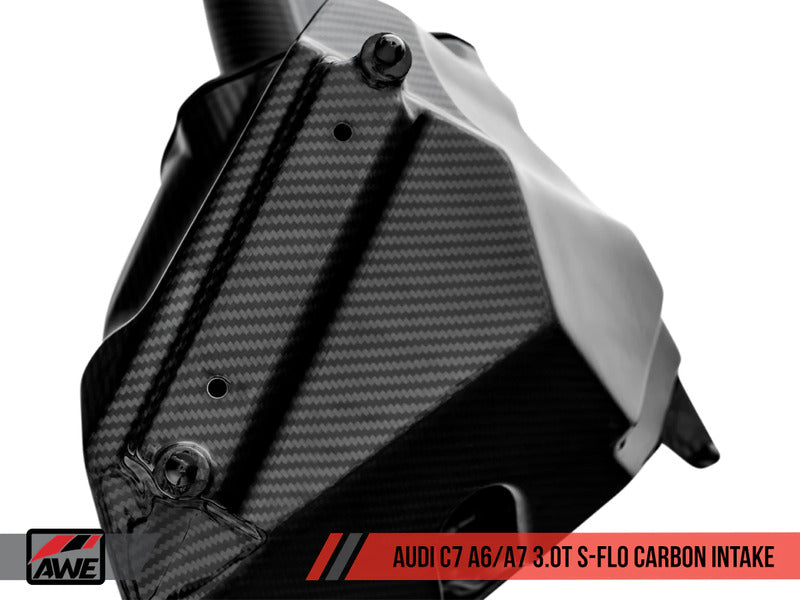 AWE S-FLO Carbon Intake for Audi C7 A6 / A7 3.0T
