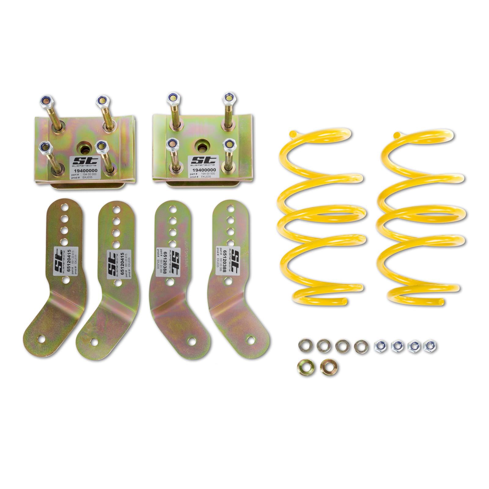 ST Lowering sport springs for VW Caddy Iii Bora (2Ka, 2Kn, 2Kh, 2Ca, 2Ch) 03/2004-05/2015