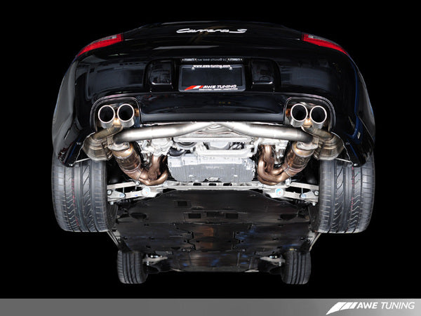 AWE Performance Cross Over Pipes for Porsche 997.2